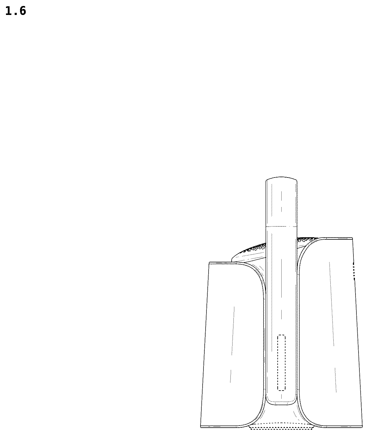 Patent USD1076883 Figure 6 – Speaker