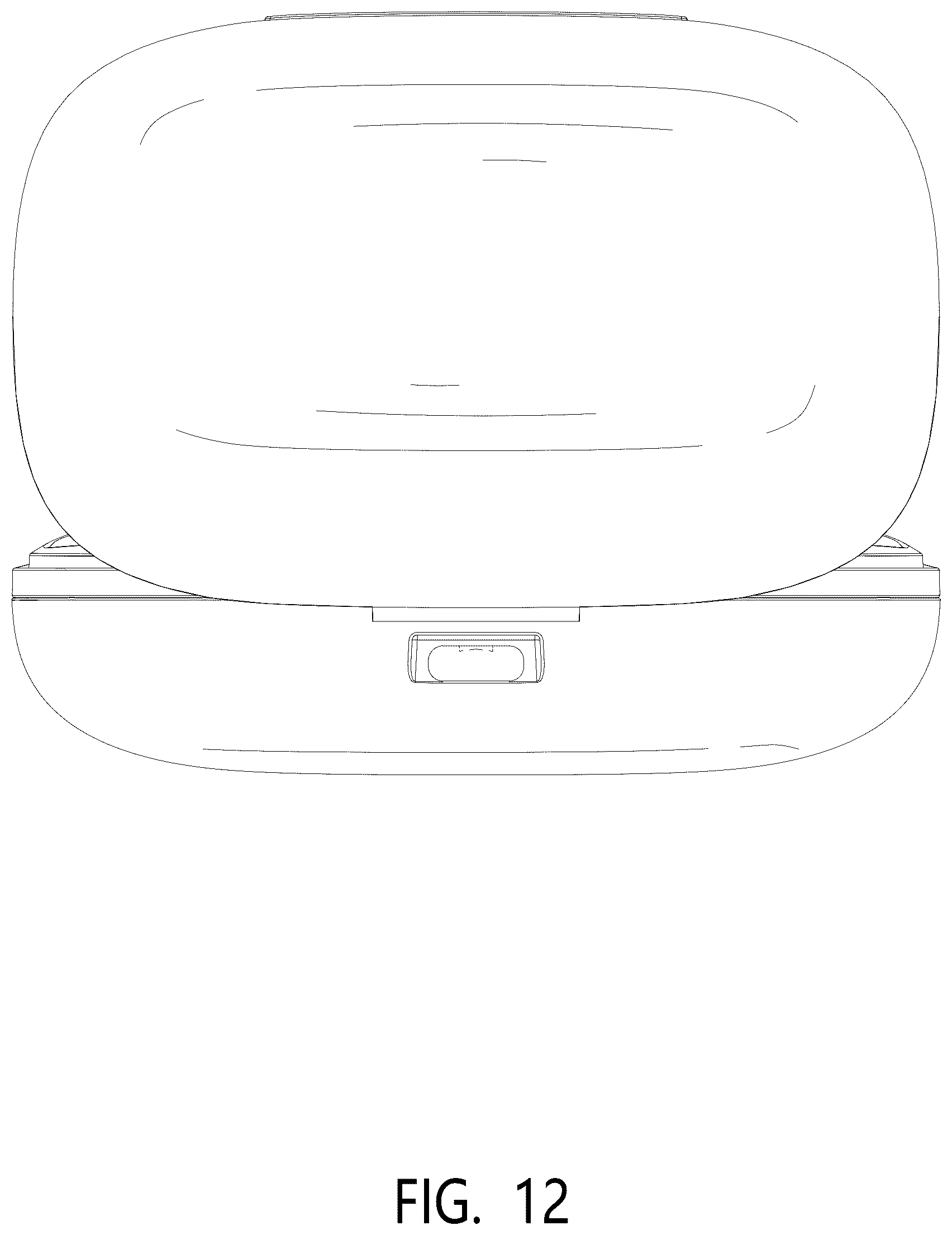 Patent USD1076884 Figure 12 – Wireless earphones with charging case
