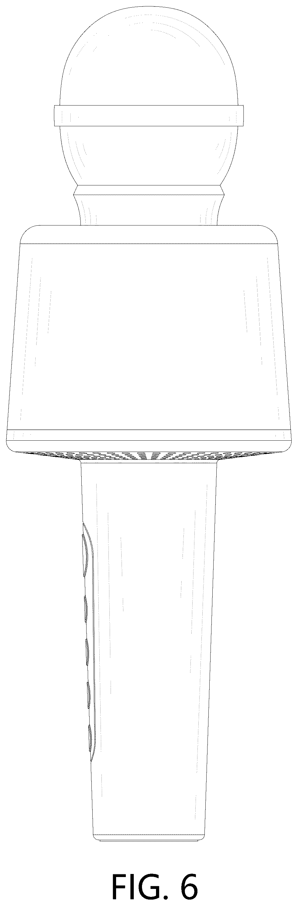 Patent USD1076888 Figure 6 – Wireless microphone