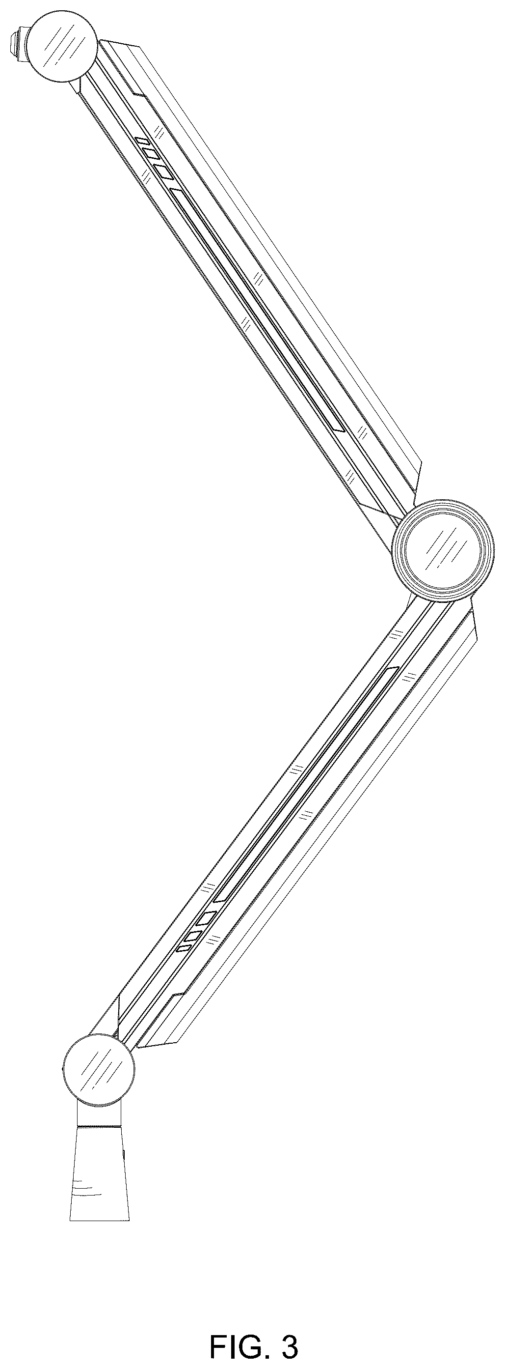 Patent USD1076891 Figure 3 – Support stand