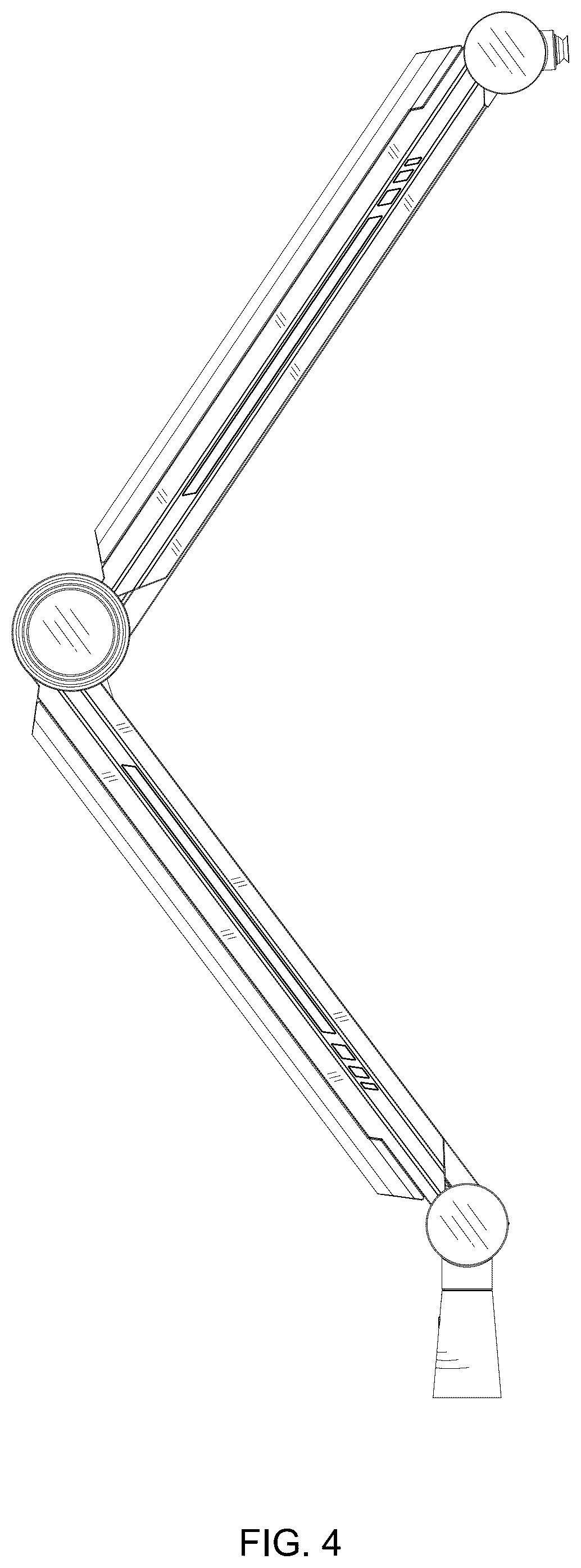 Patent USD1076891 Figure 4 – Support stand