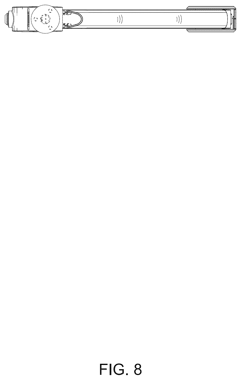 Patent USD1076891 Figure 8 – Support stand