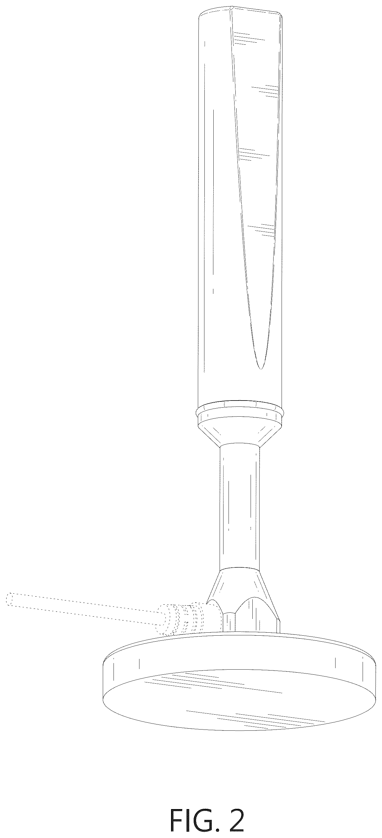 Patent USD1076896 Figure 2 – TV antenna