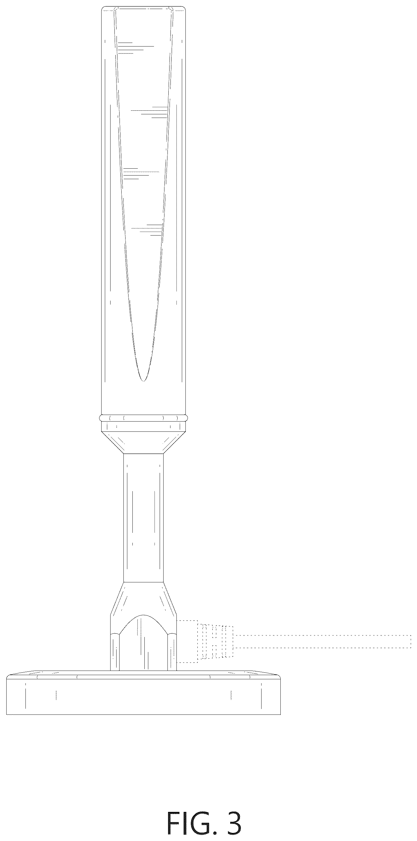 Patent USD1076896 Figure 3 – TV antenna