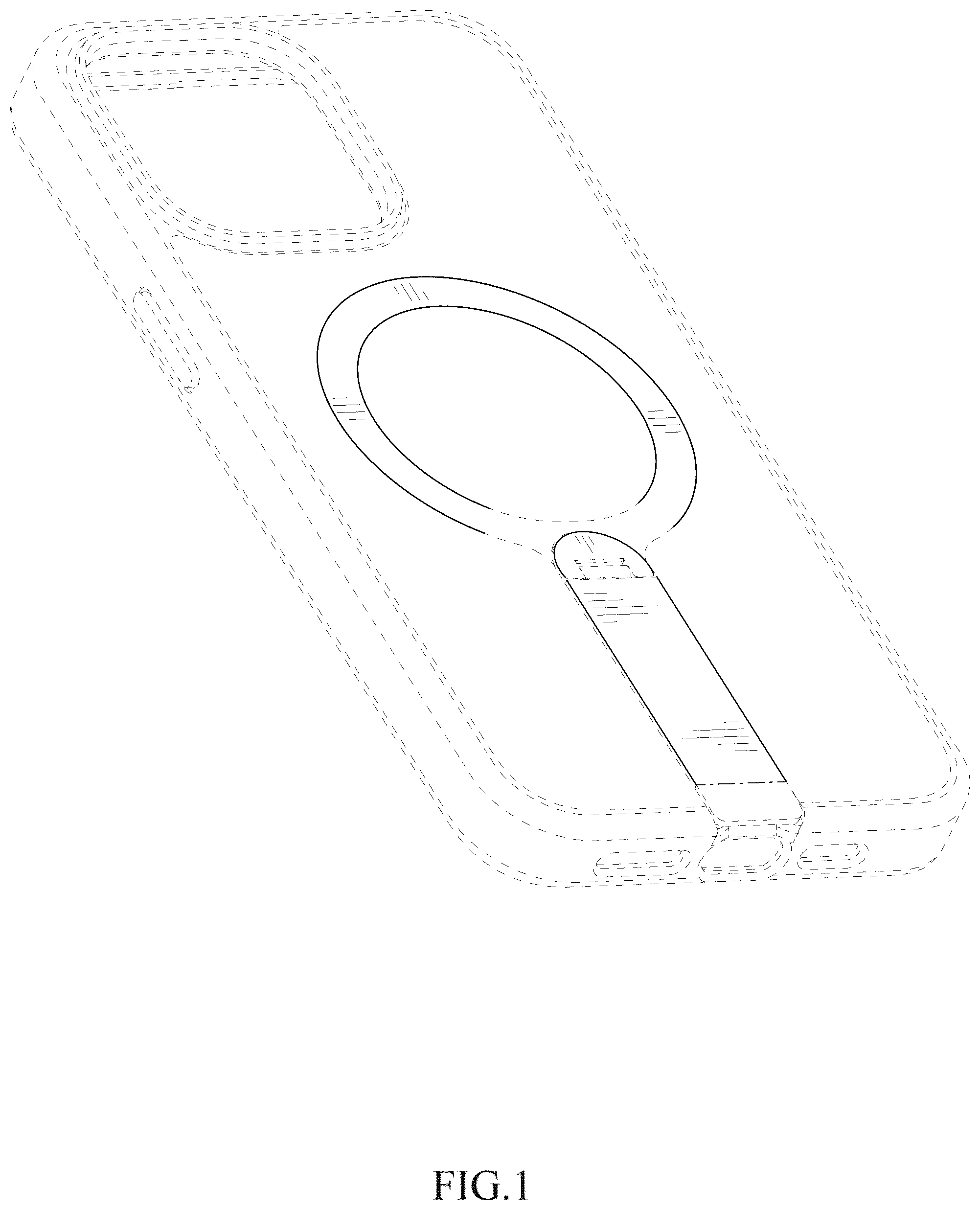 Patent USD1076898 Figure 1 – Case for electronic device