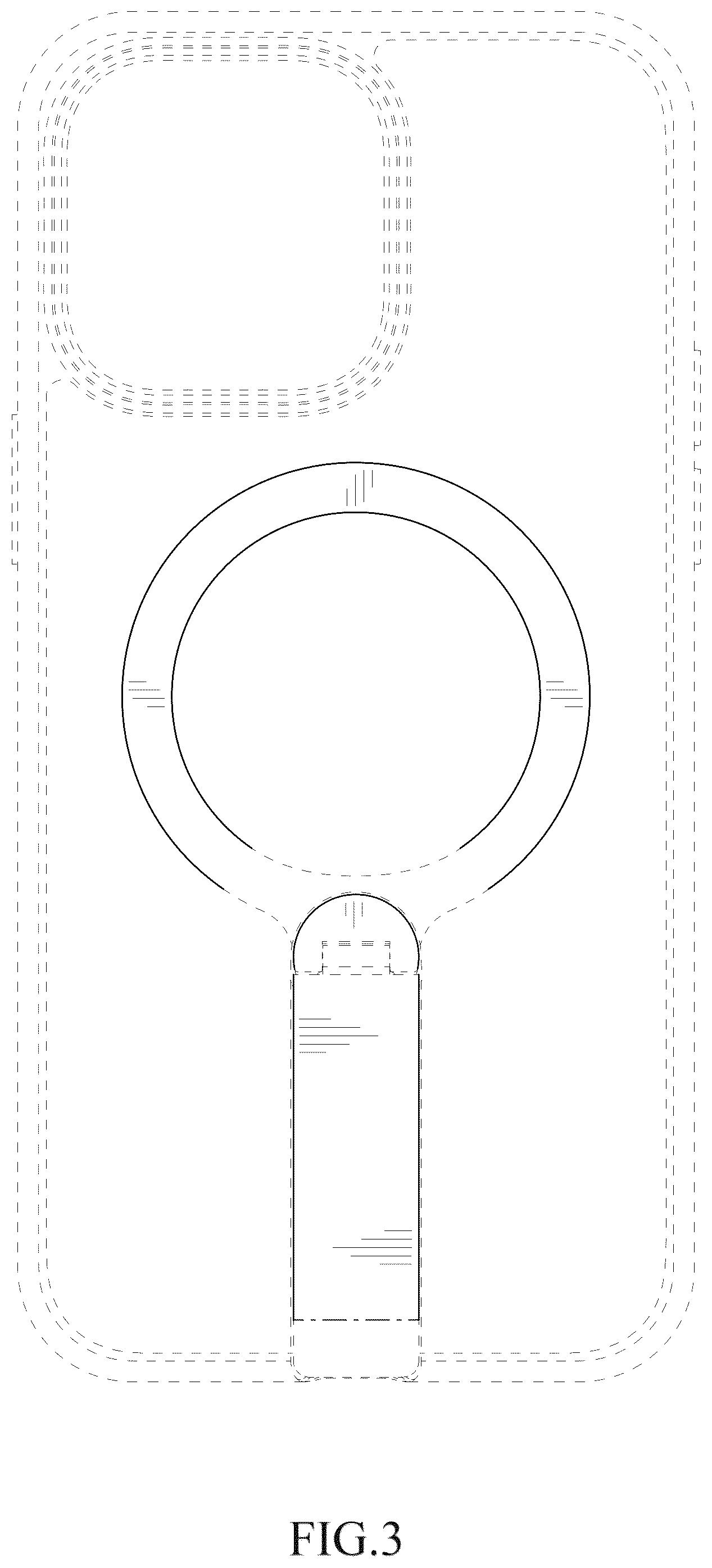 Patent USD1076898 Figure 3 – Case for electronic device