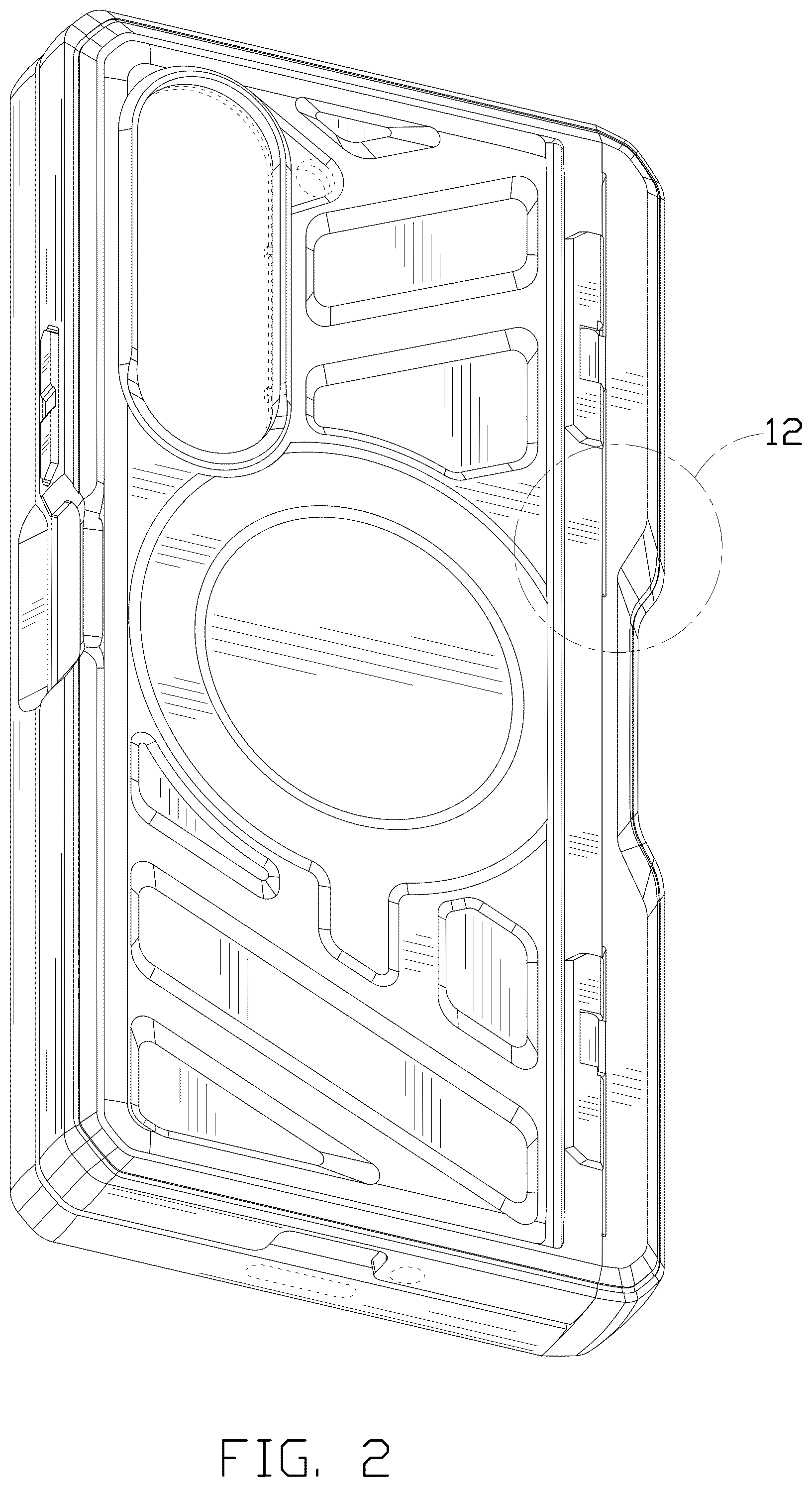 Patent USD1076899 Figure 2 – Smartphone case