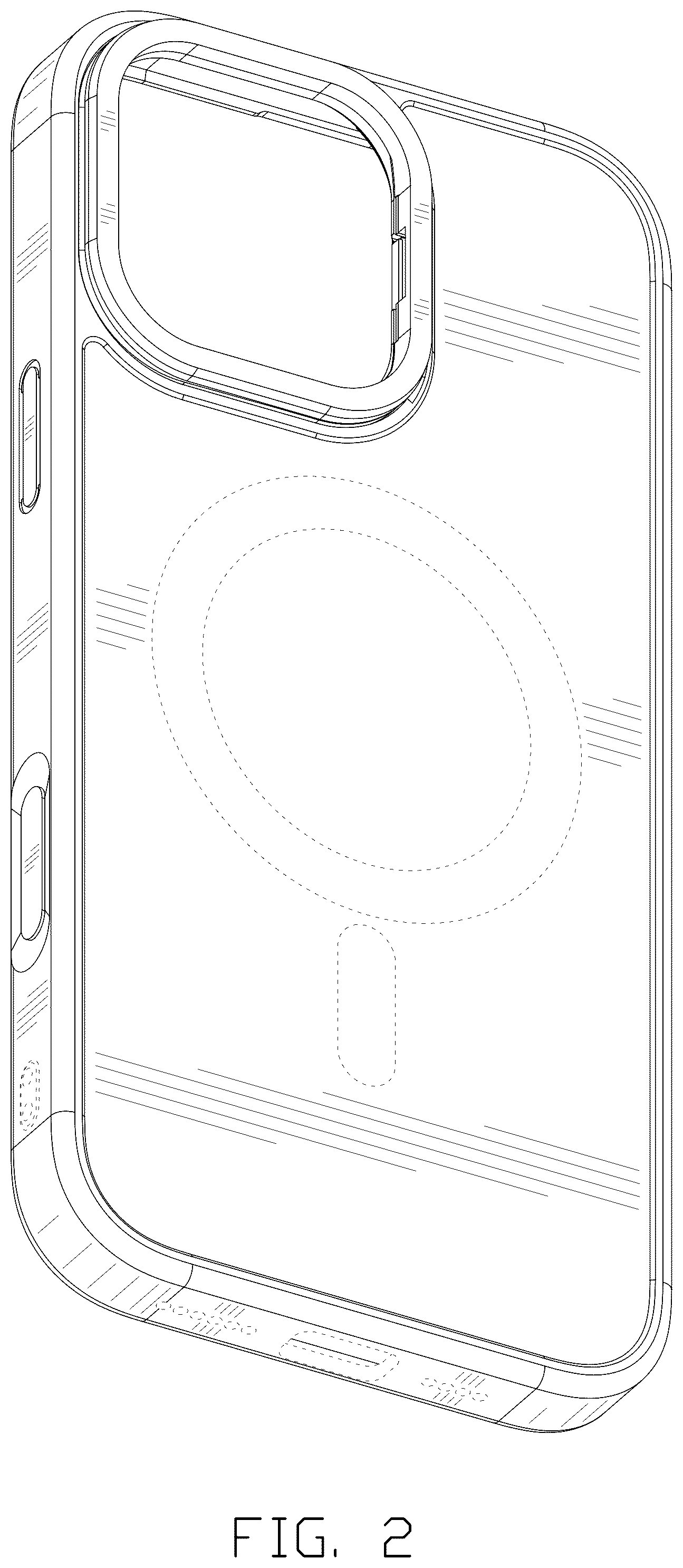 Patent USD1076900 Figure 2 – Smartphone case