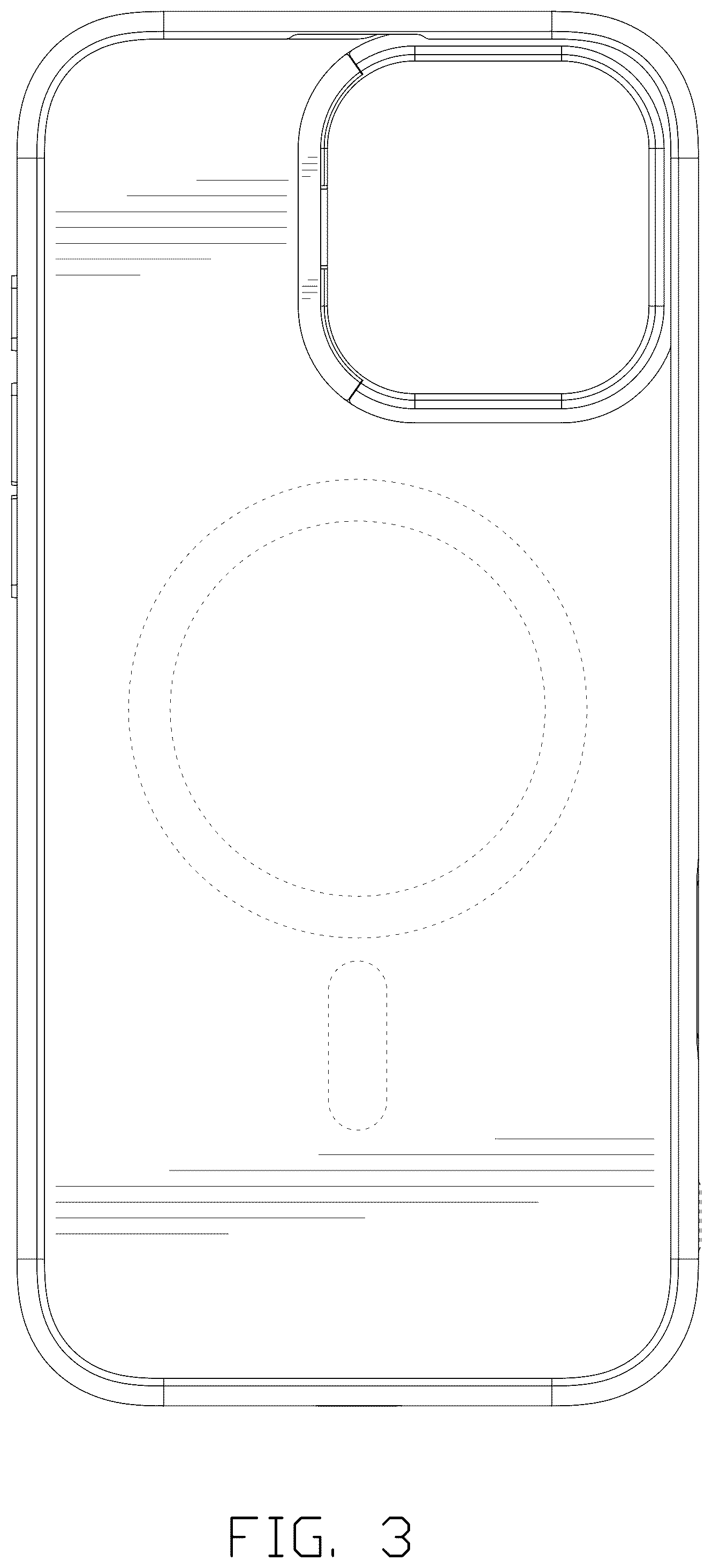 Patent USD1076900 Figure 3 – Smartphone case