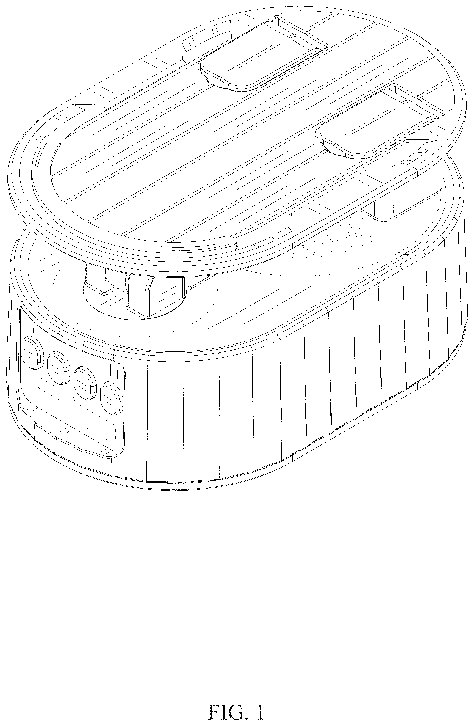 Patent USD1076902 Figure 1 – Combined phone stand and speaker