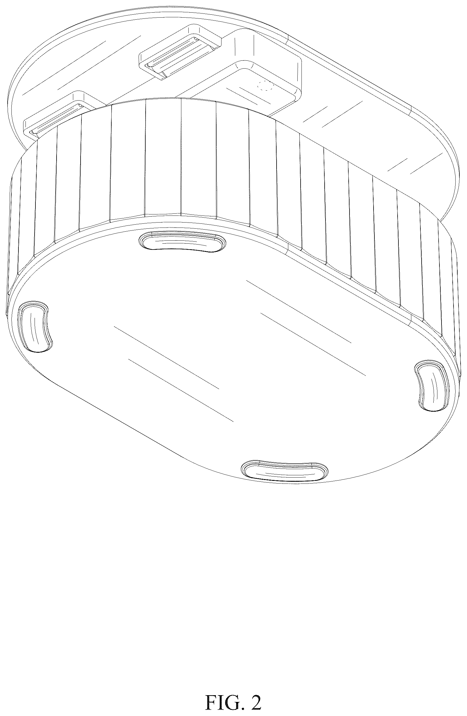 Patent USD1076902 Figure 2 – Combined phone stand and speaker