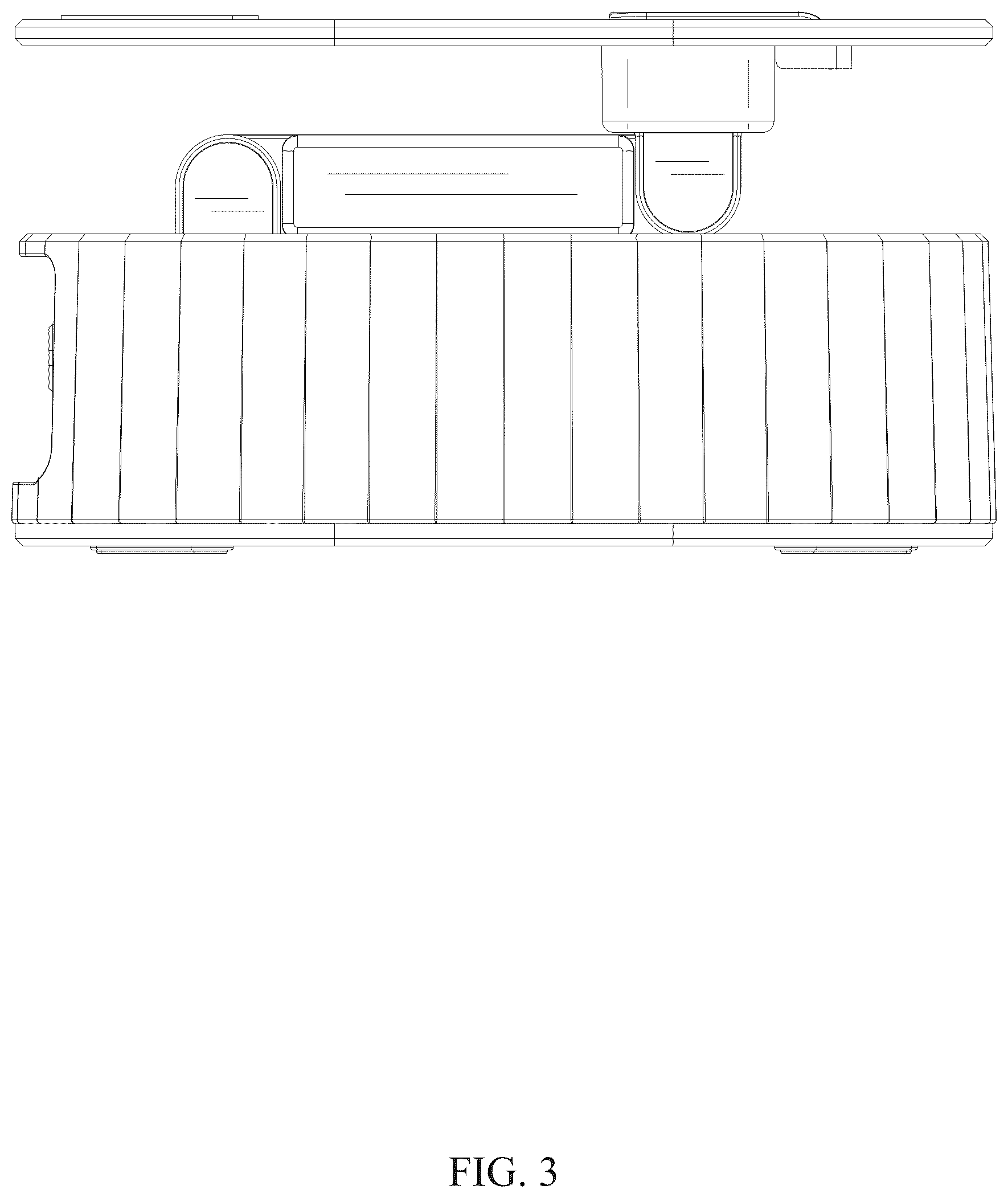 Patent USD1076902 Figure 3 – Combined phone stand and speaker