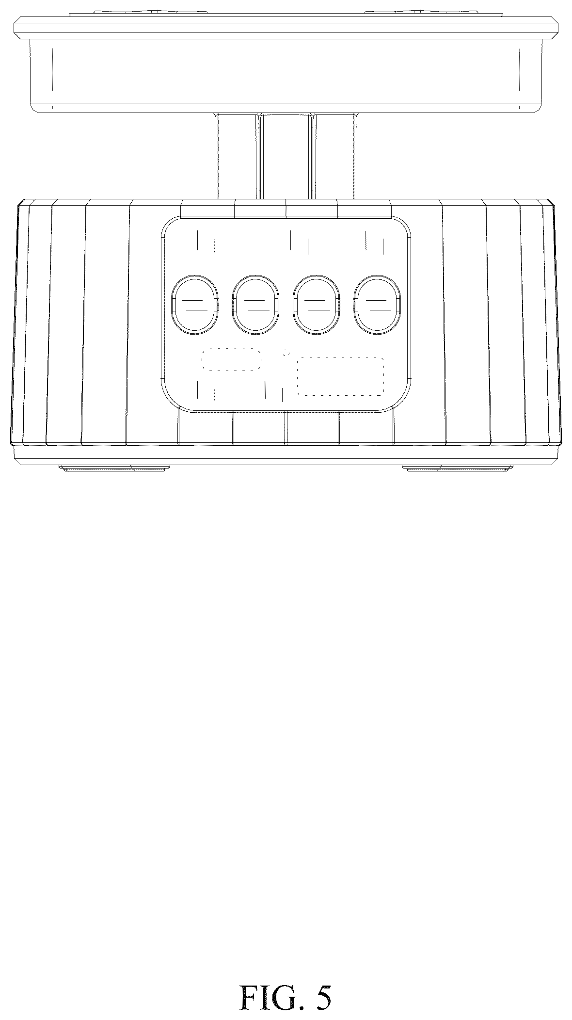 Patent USD1076902 Figure 5 – Combined phone stand and speaker