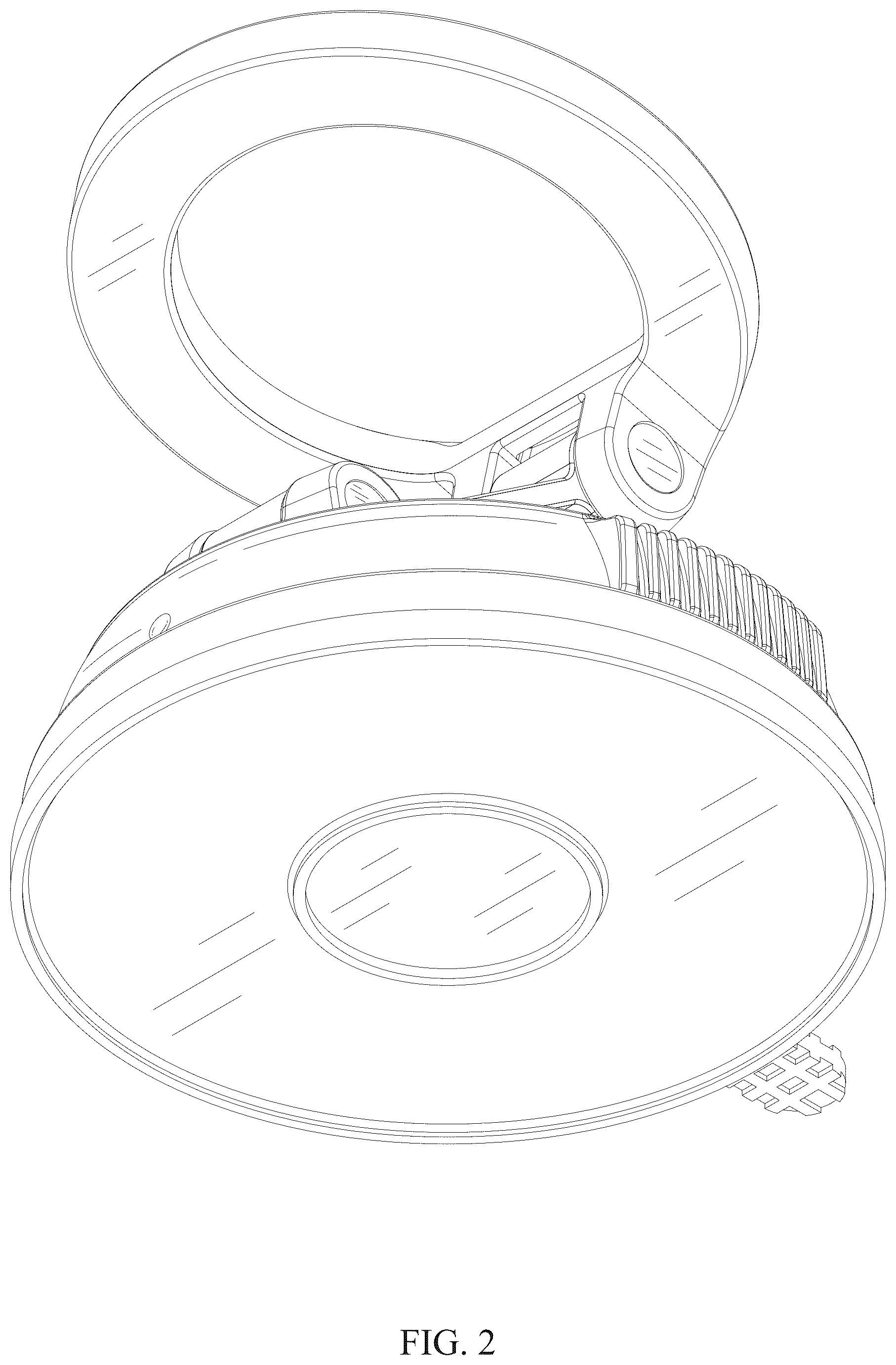 Patent USD1076905 Figure 2 – Magnetic car mount