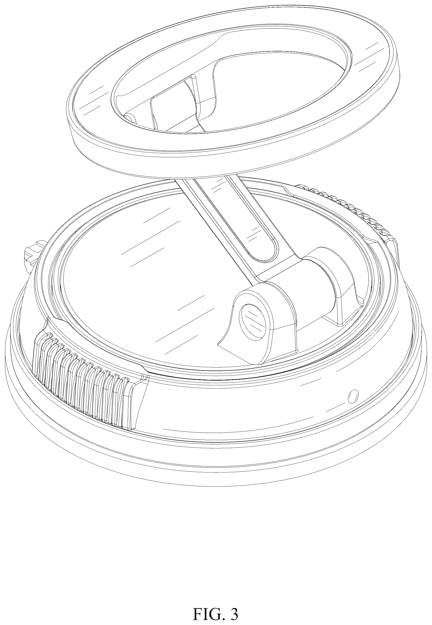 Patent USD1076905 Figure 3 – Magnetic car mount
