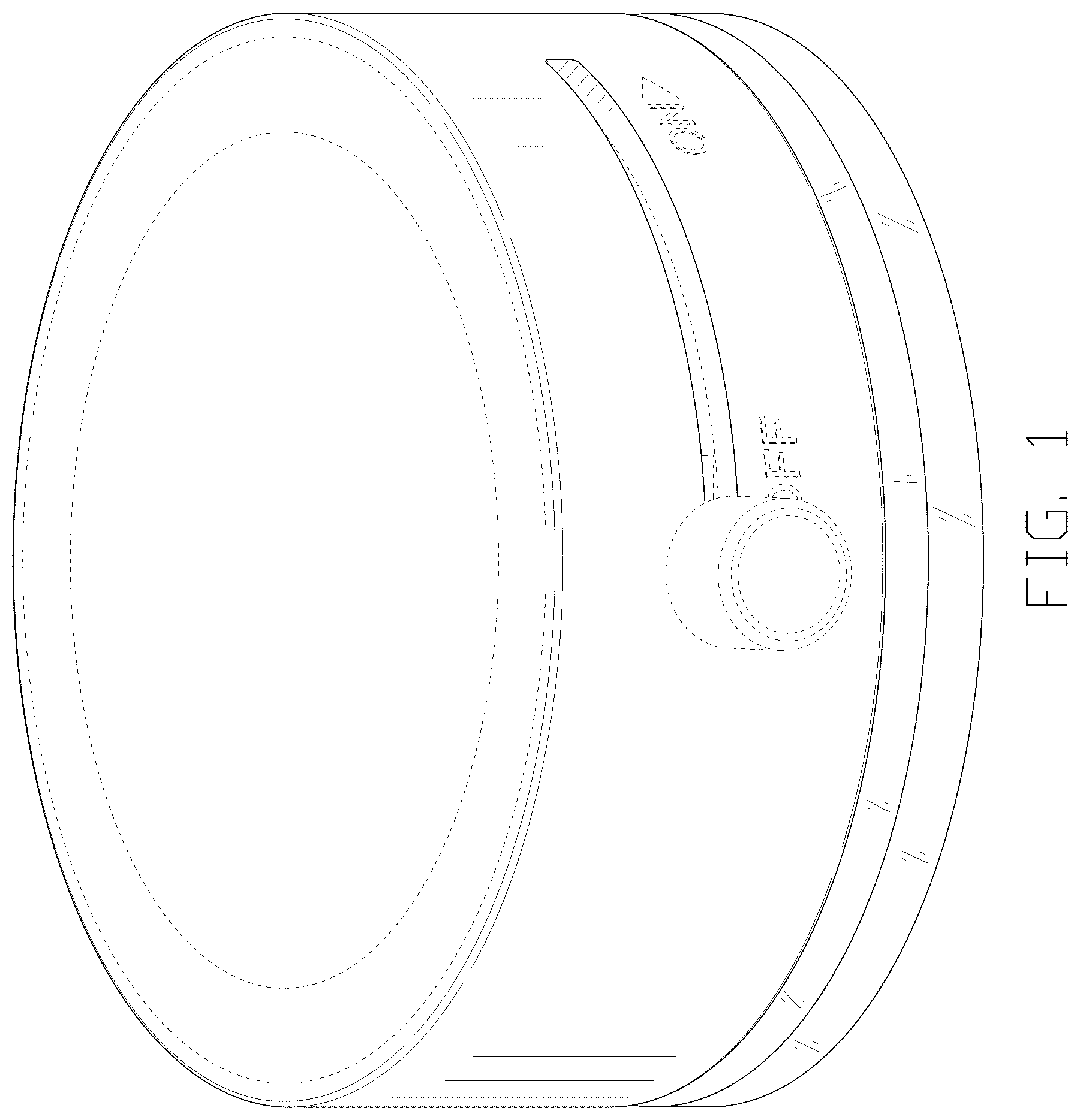 Patent USD1076906 — Magnetic phone holder — Figure 1