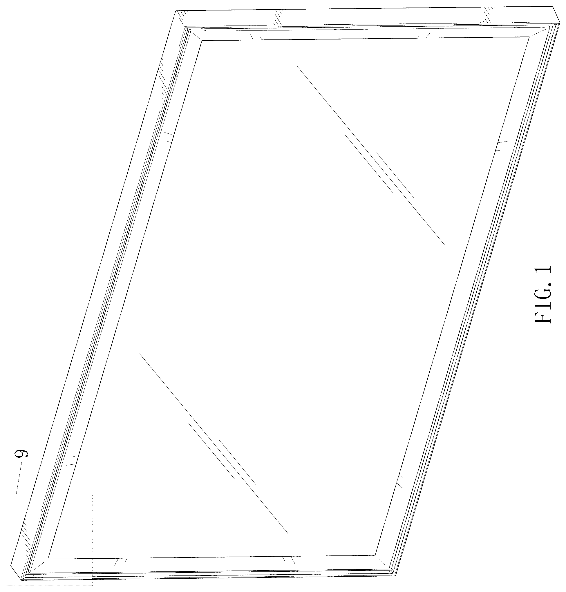 Patent USD1076910 Figure 1 – Calendar device