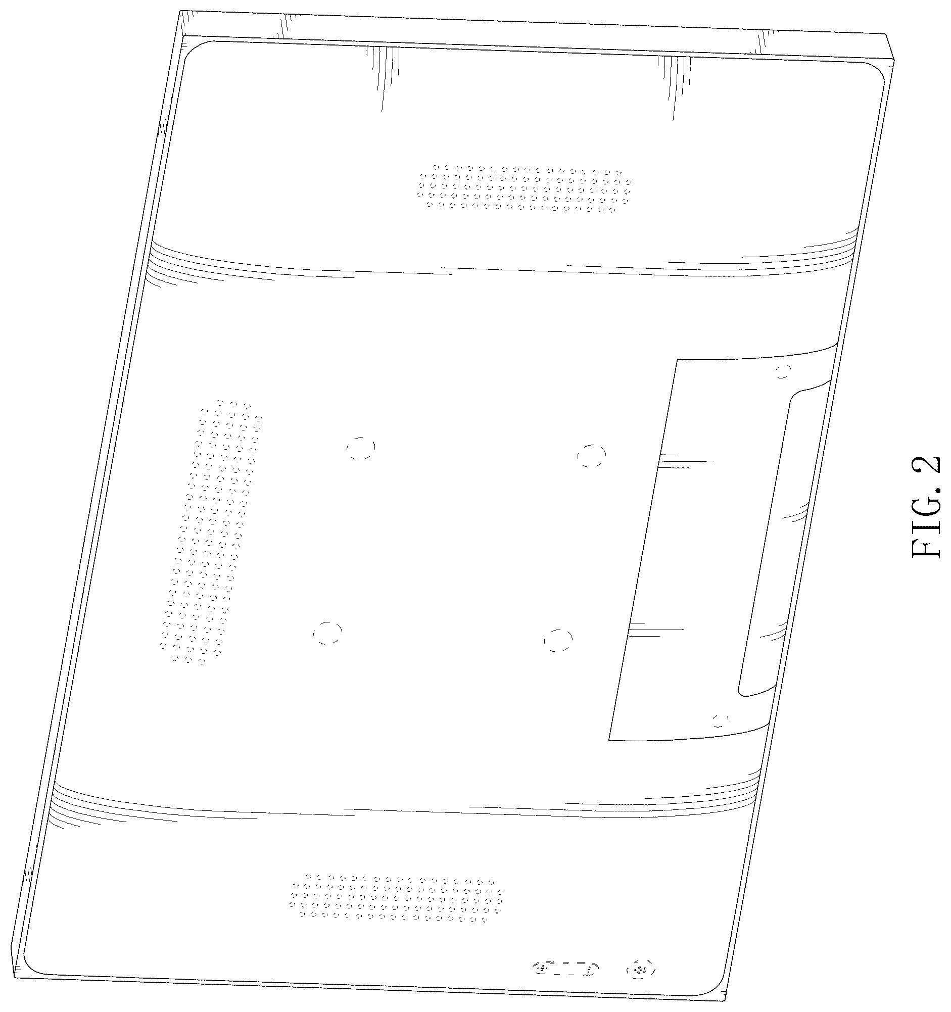 Patent USD1076910 Figure 2 – Calendar device