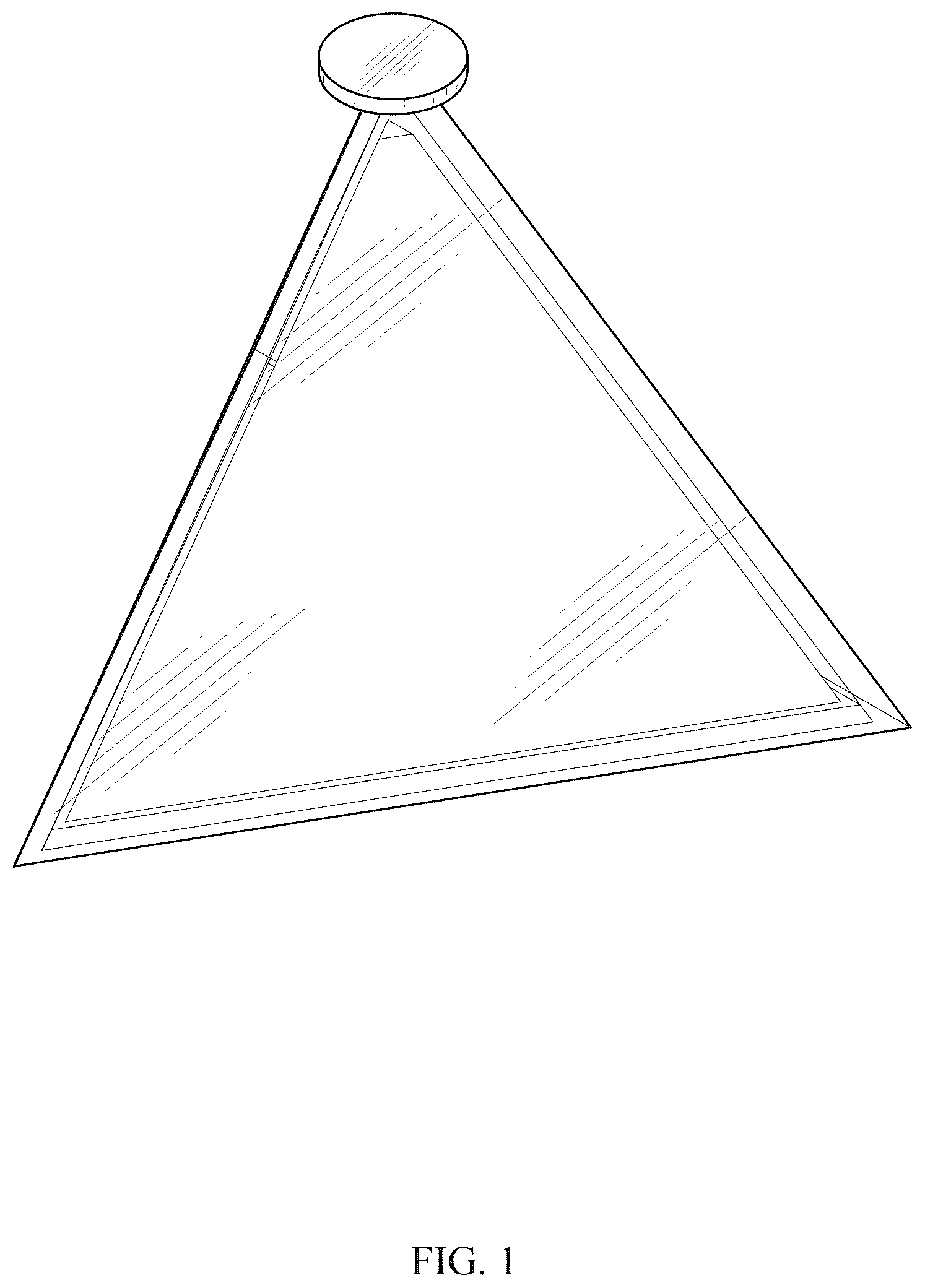 Patent USD1076911 — Communication device for facilitating communication using light radiation — Figure 1