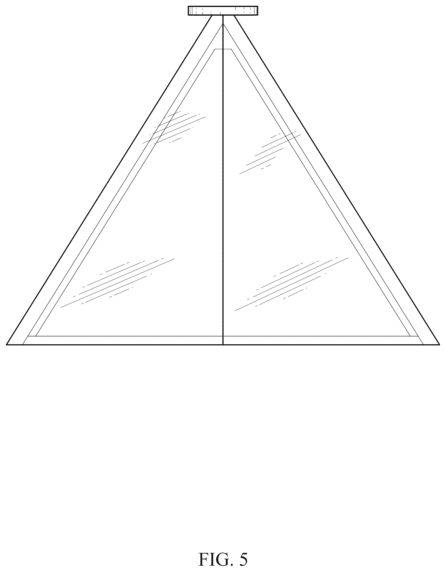 Patent USD1076911 Figure 5 – Communication device for facilitating communication using light radiation