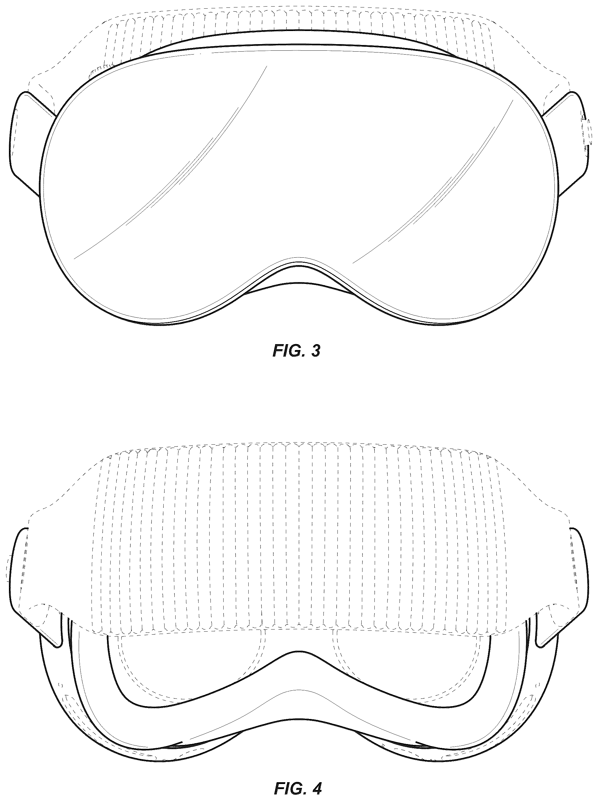Patent USD1076913 Figure 3 – Head-mounted display