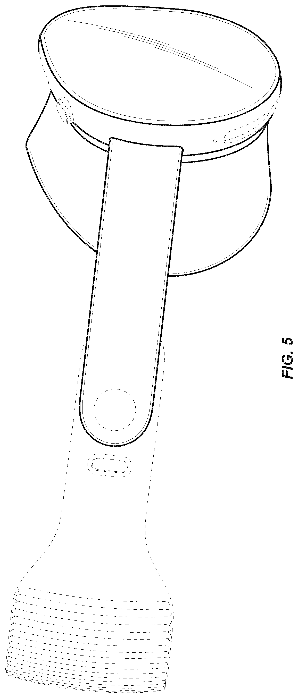 Patent USD1076913 Figure 4 – Head-mounted display