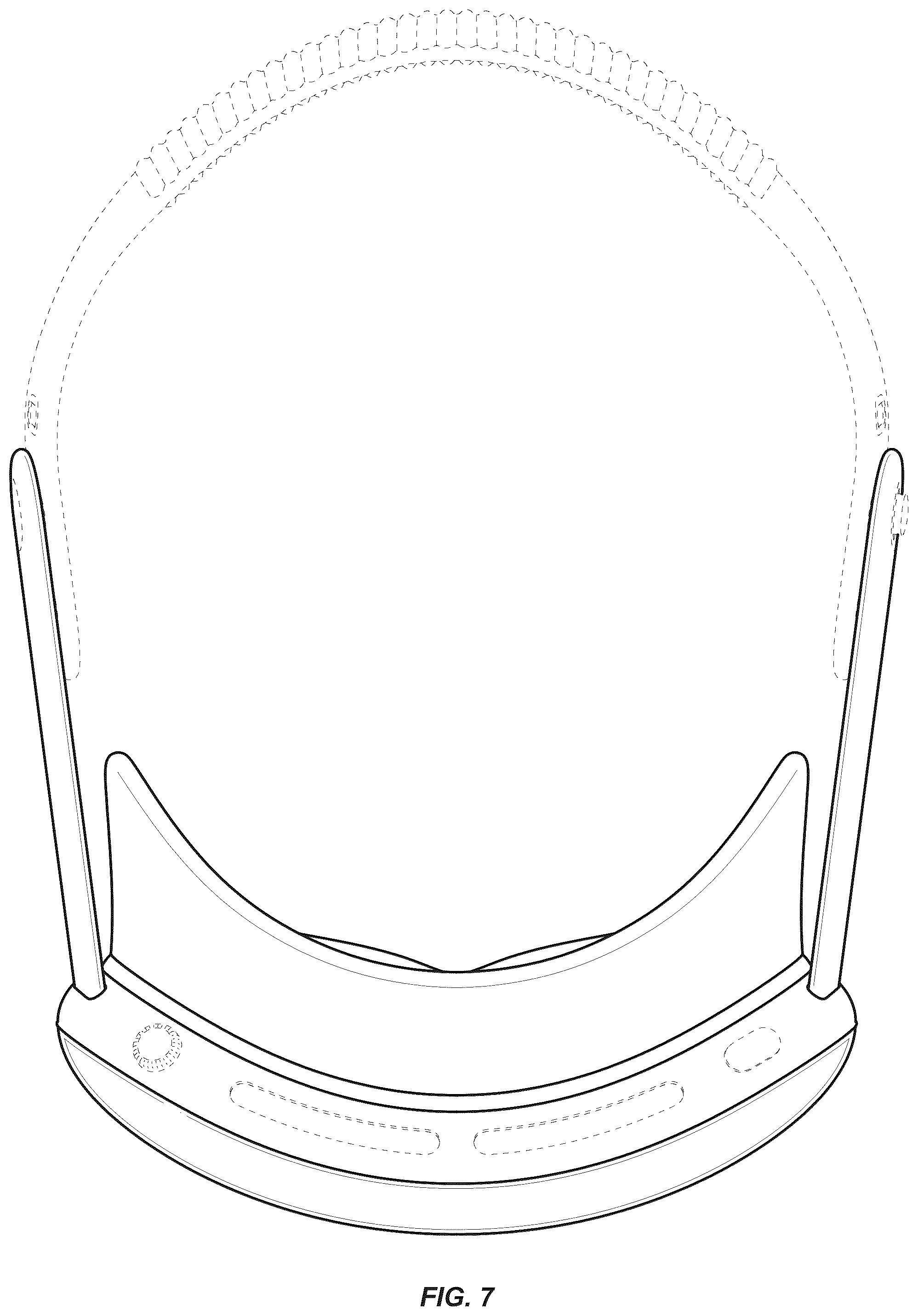 Patent USD1076913 Figure 6 – Head-mounted display