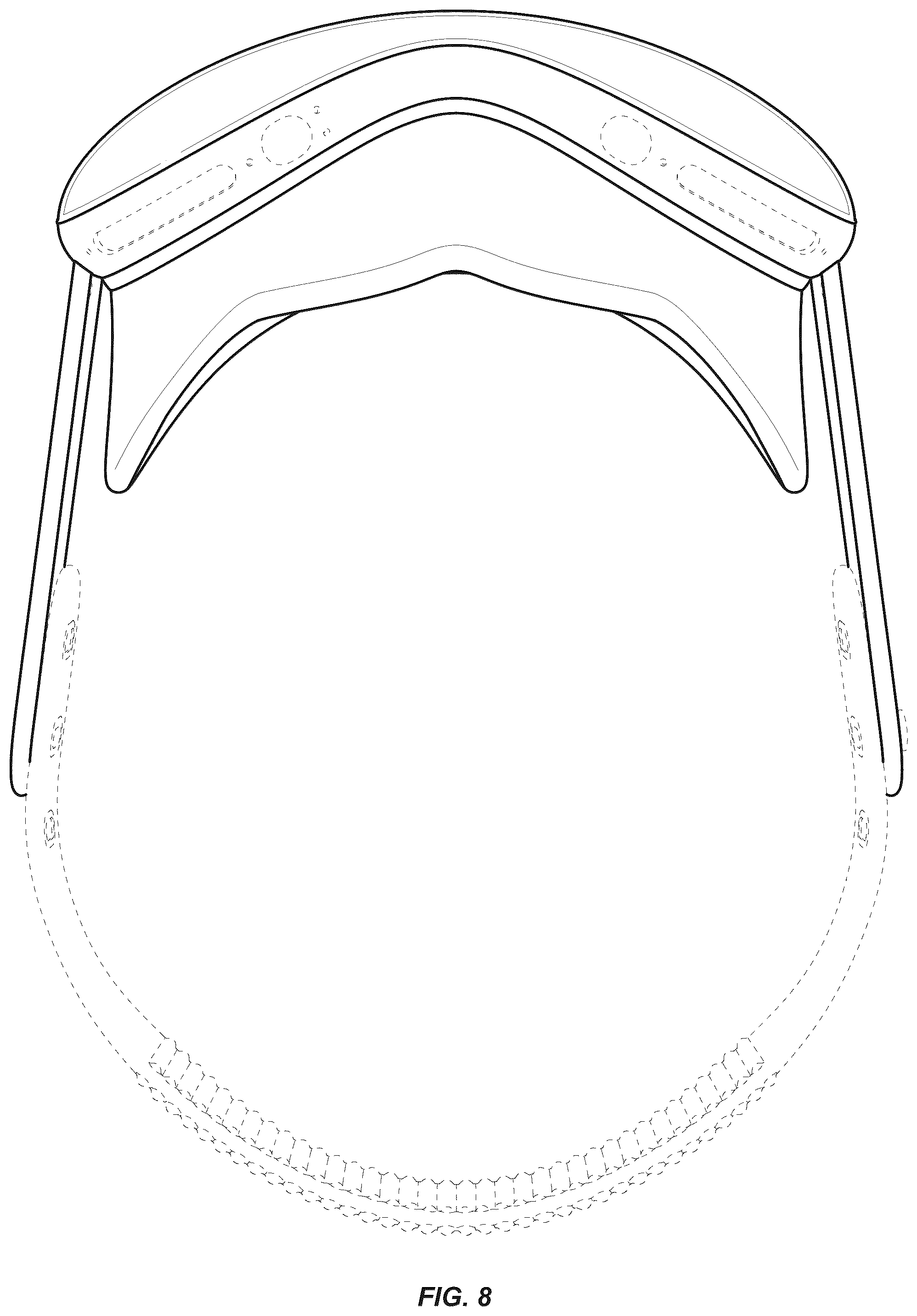 Patent USD1076913 Figure 7 – Head-mounted display