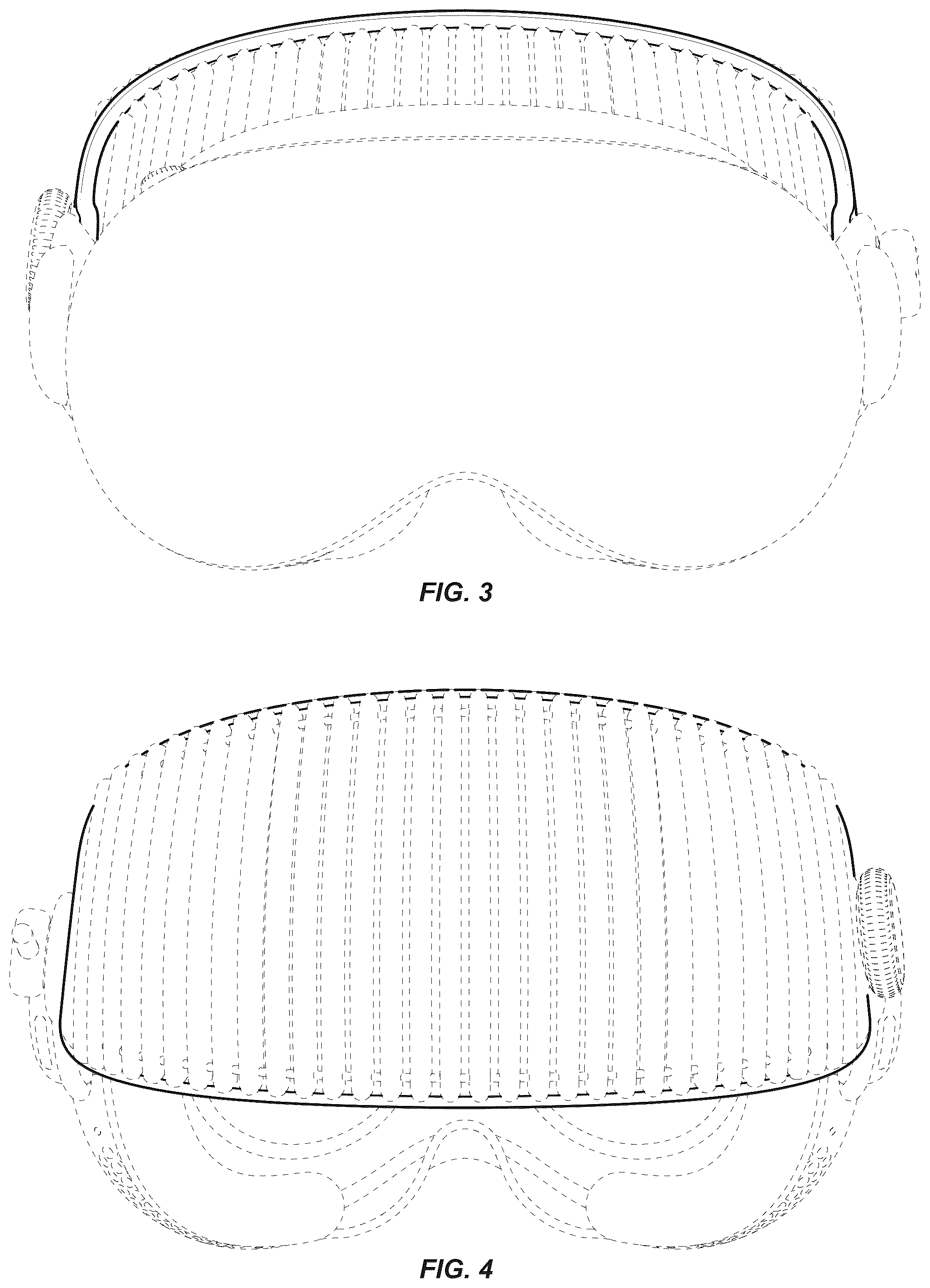 Patent USD1076914 Figure 3 – Band for head-mounted display