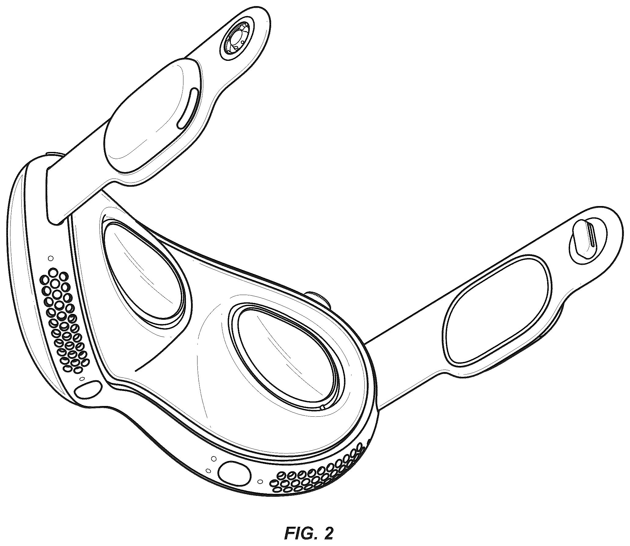 Patent USD1076915 Figure 2 – Head-mounted display