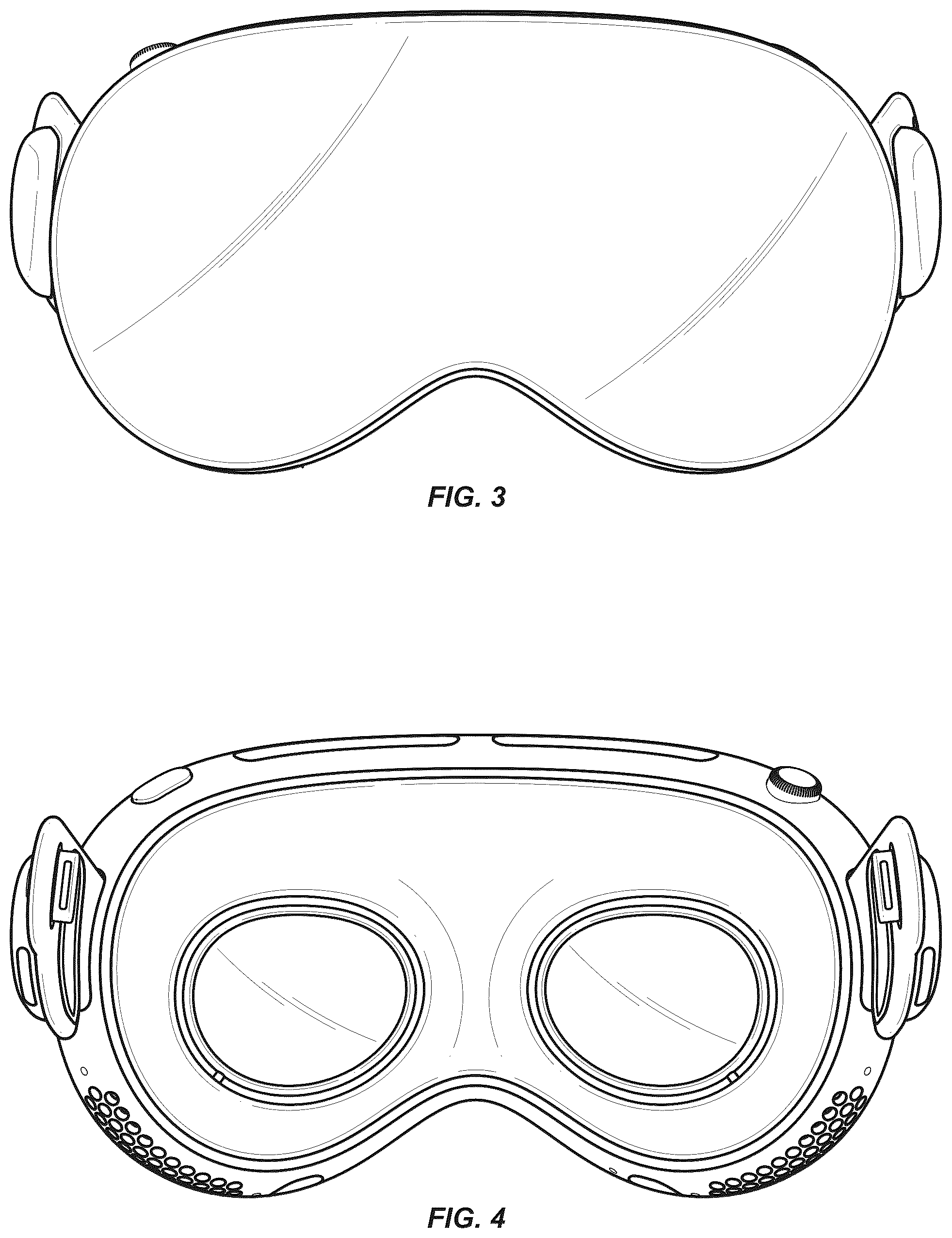 Patent USD1076915 Figure 3 – Head-mounted display