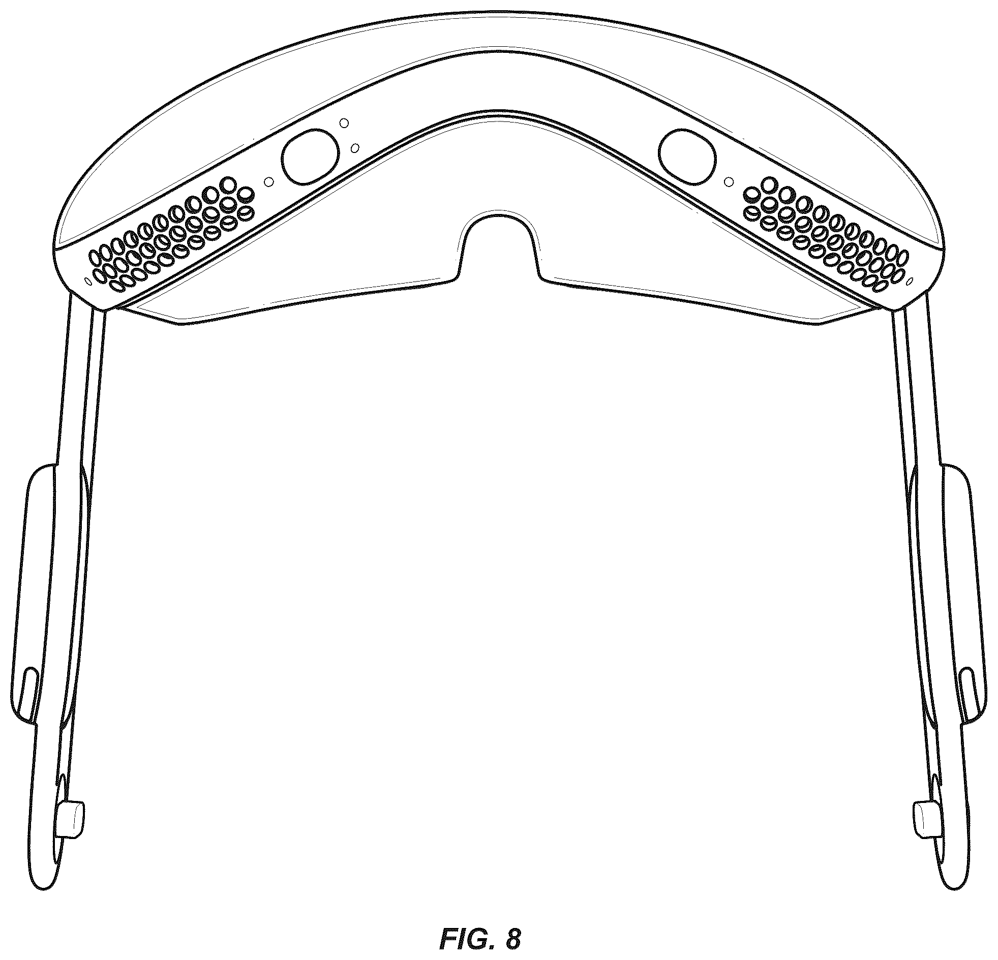 Patent USD1076915 Figure 6 – Head-mounted display