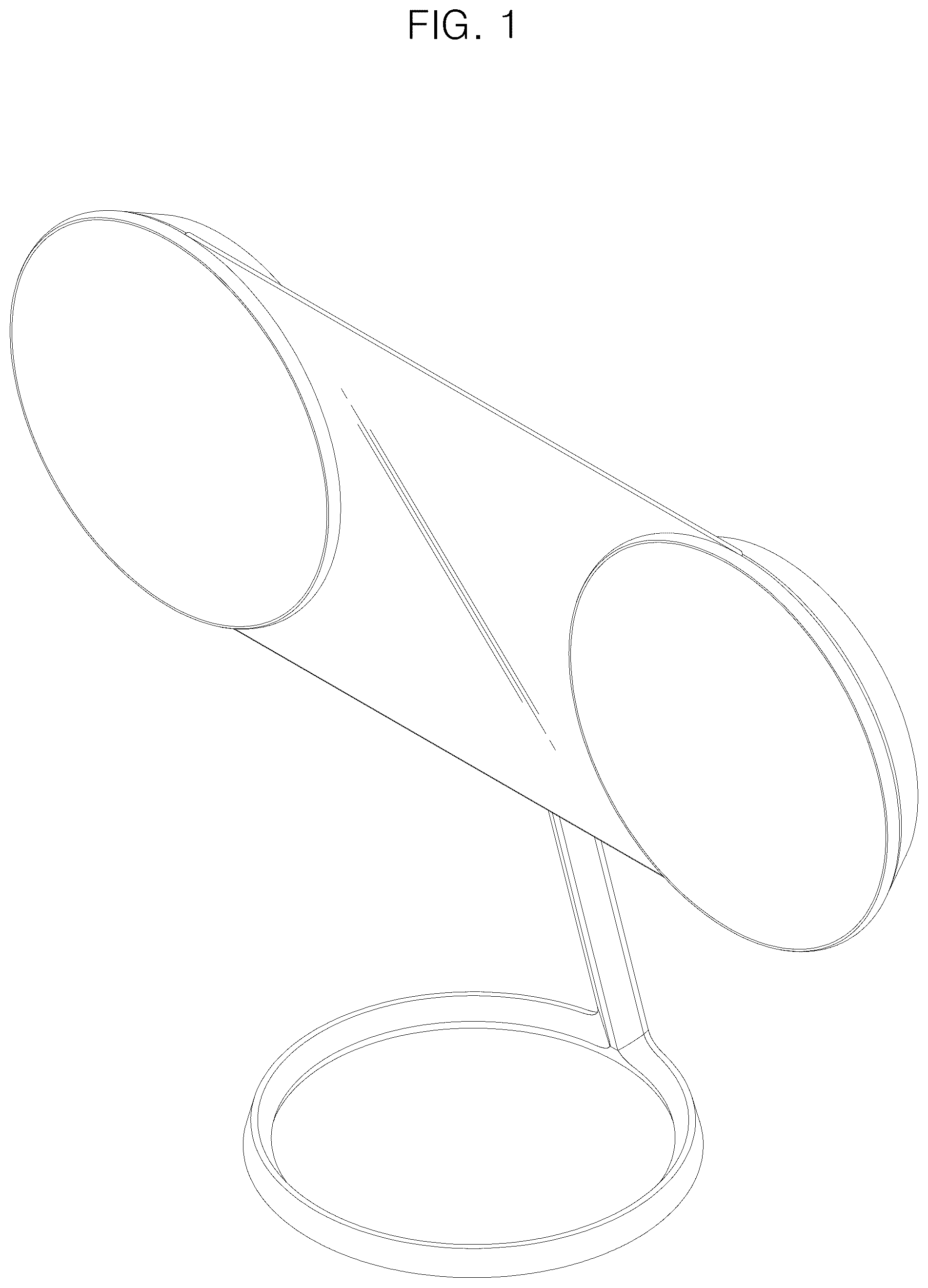 Patent USD1076916 Figure 1 – Display screen with speakers