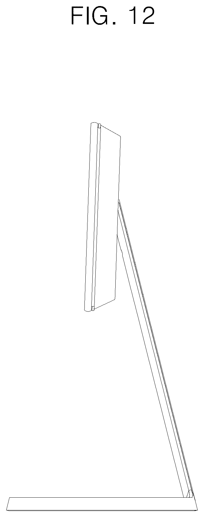 Patent USD1076916 Figure 12 – Display screen with speakers