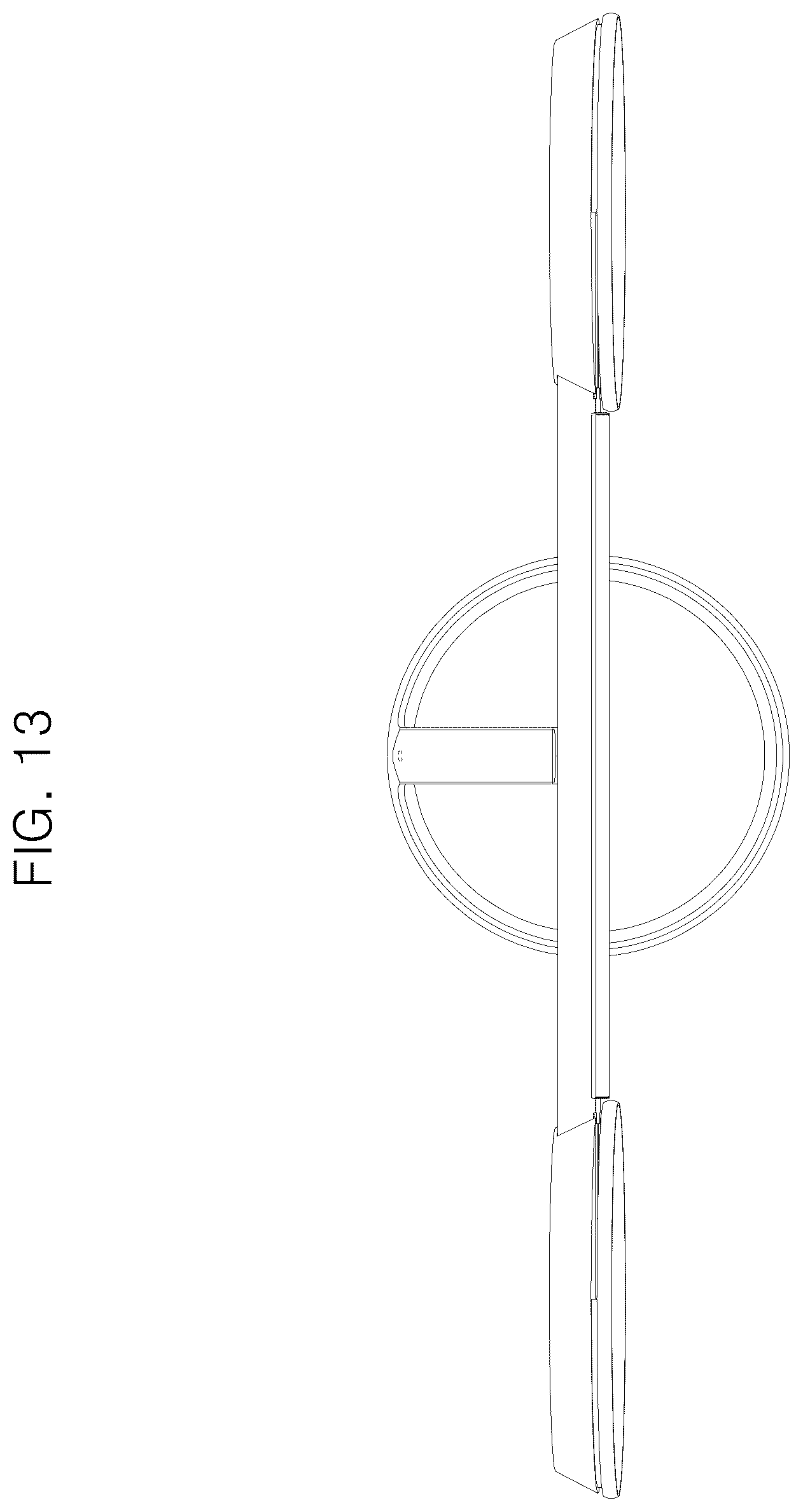 Patent USD1076916 Figure 13 – Display screen with speakers