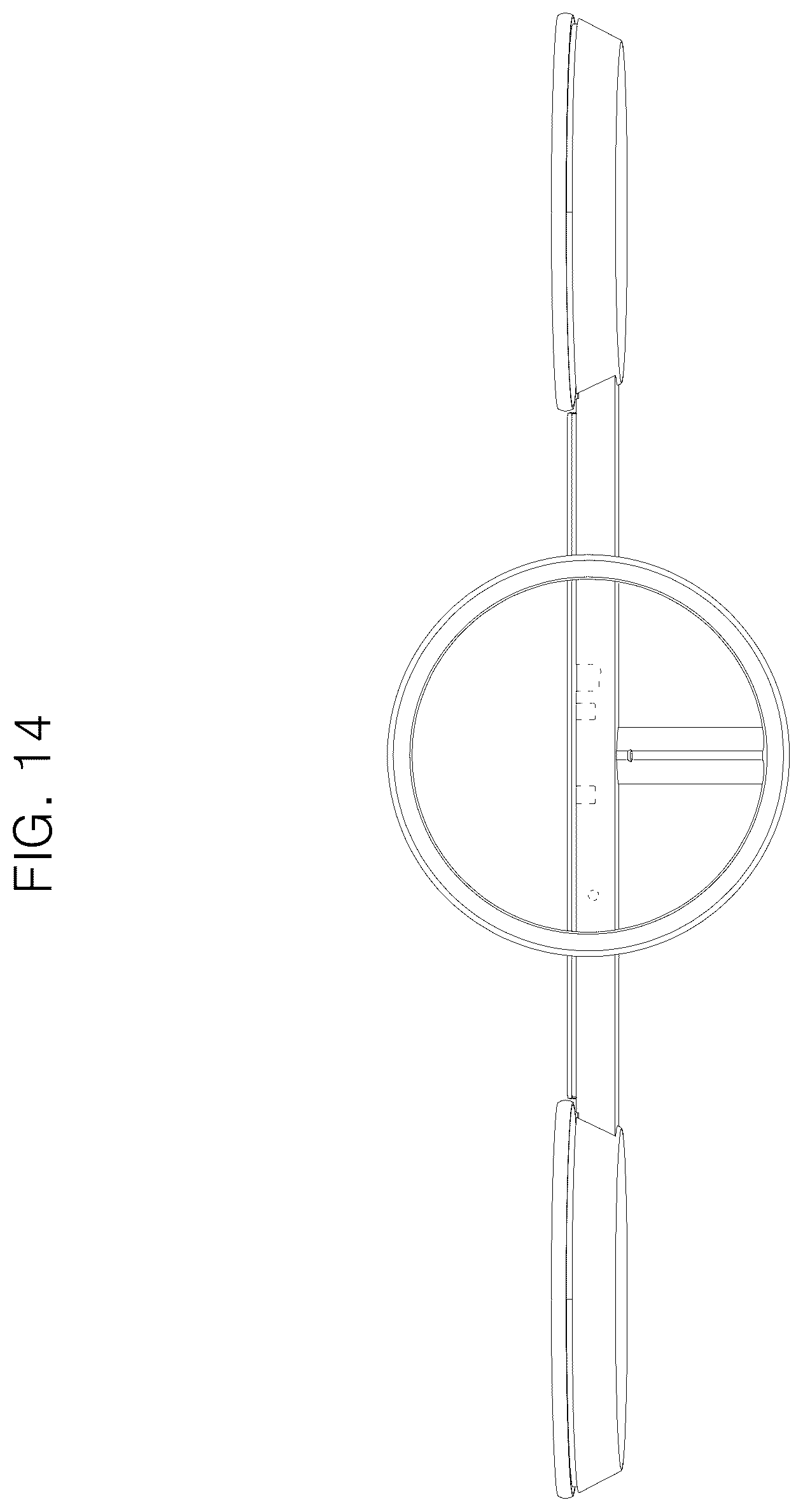 Patent USD1076916 Figure 14 – Display screen with speakers