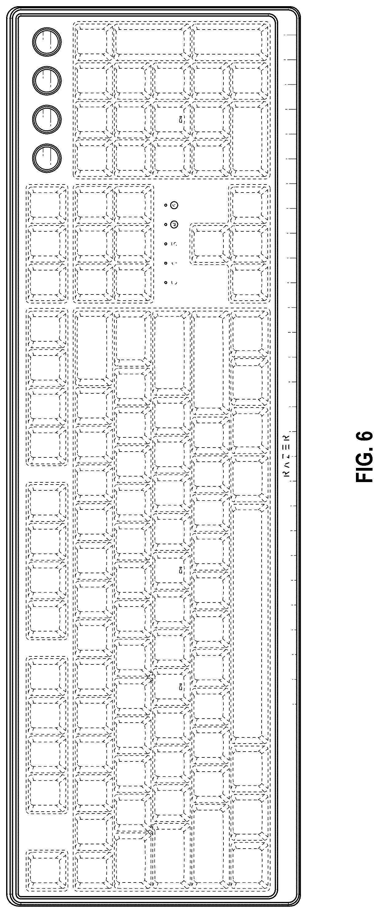Patent USD1076917 Figure 4 – Keyboard