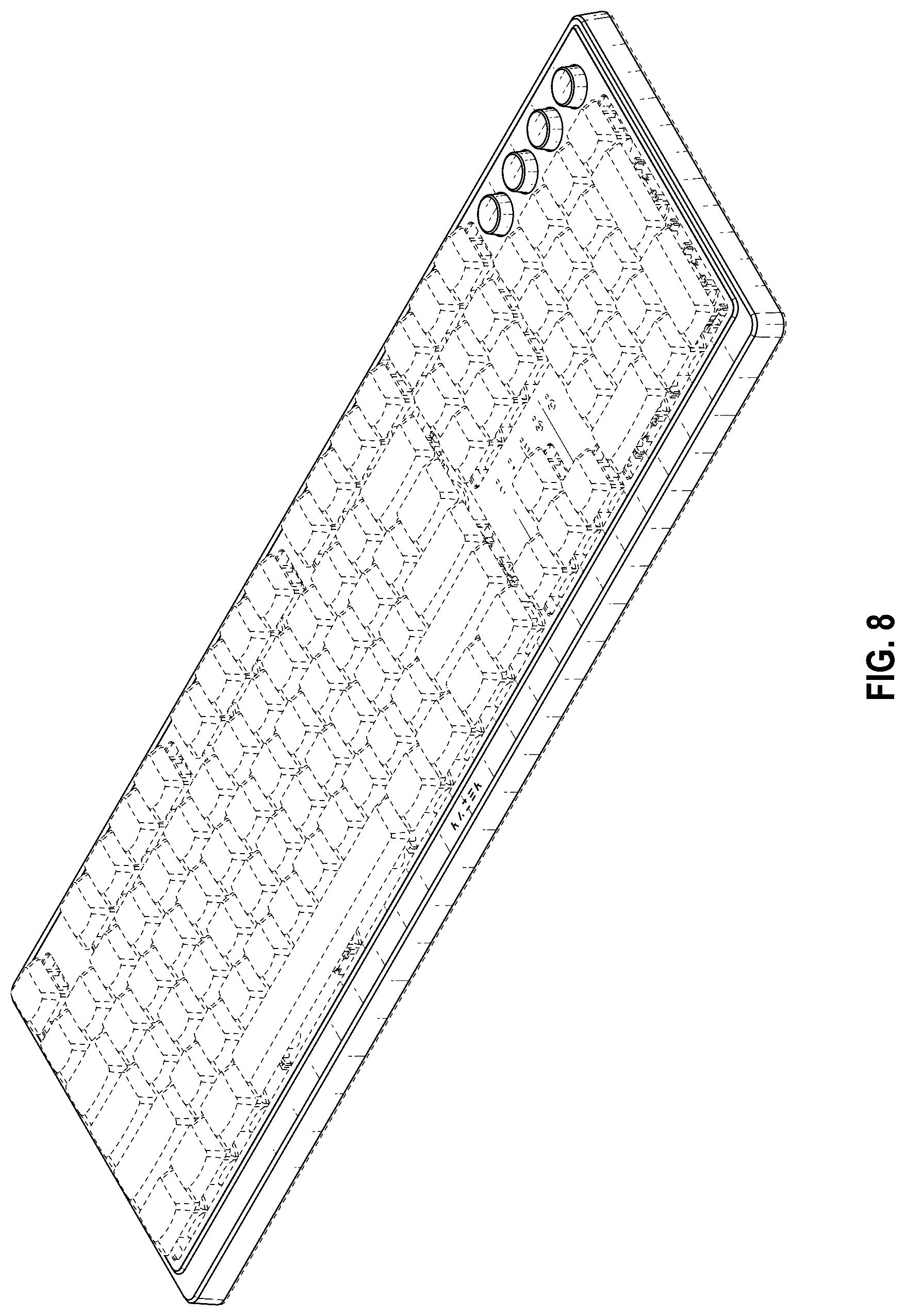 Patent USD1076917 Figure 6 – Keyboard