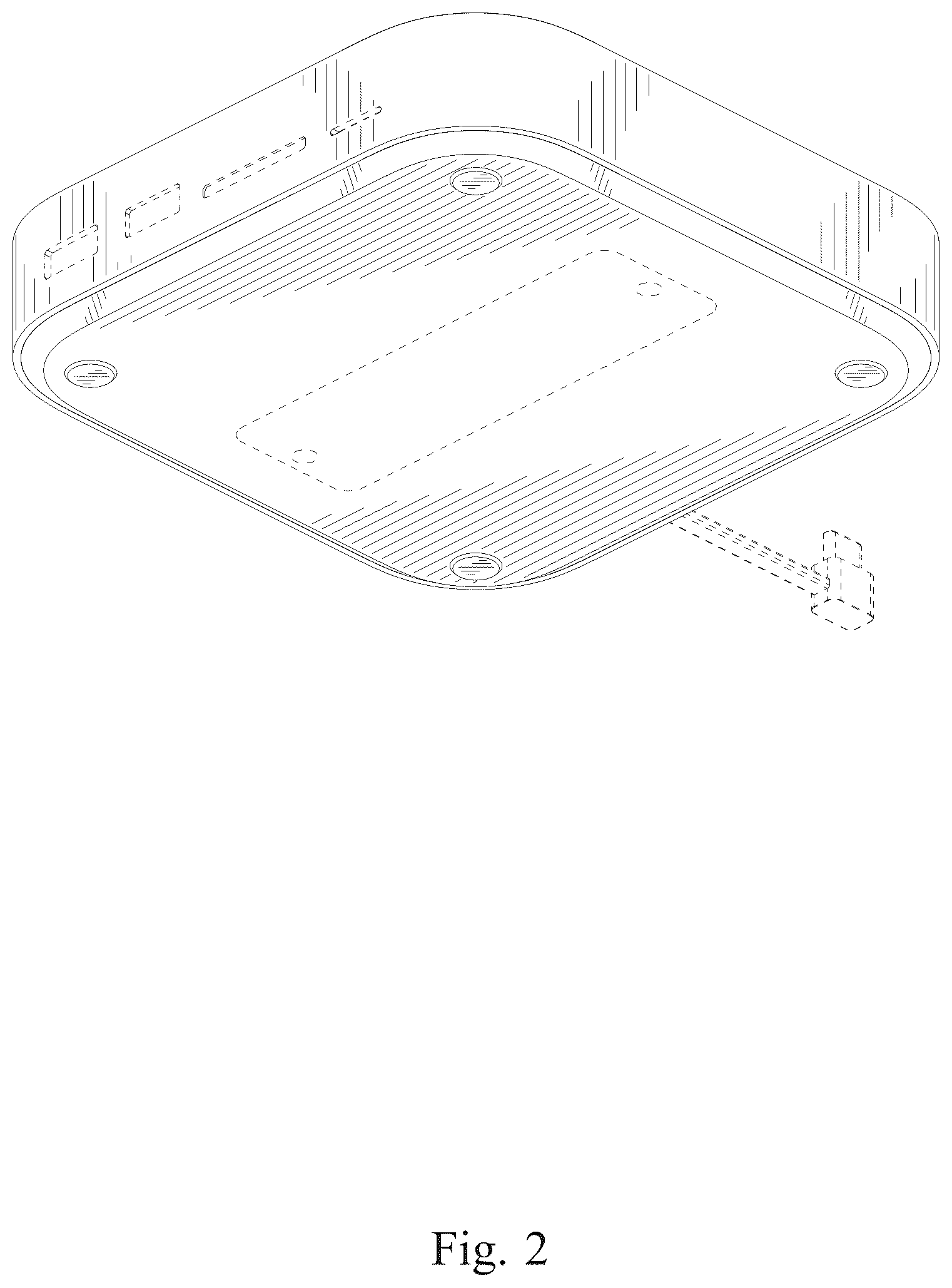 Patent USD1076921 Figure 2 – Docking station
