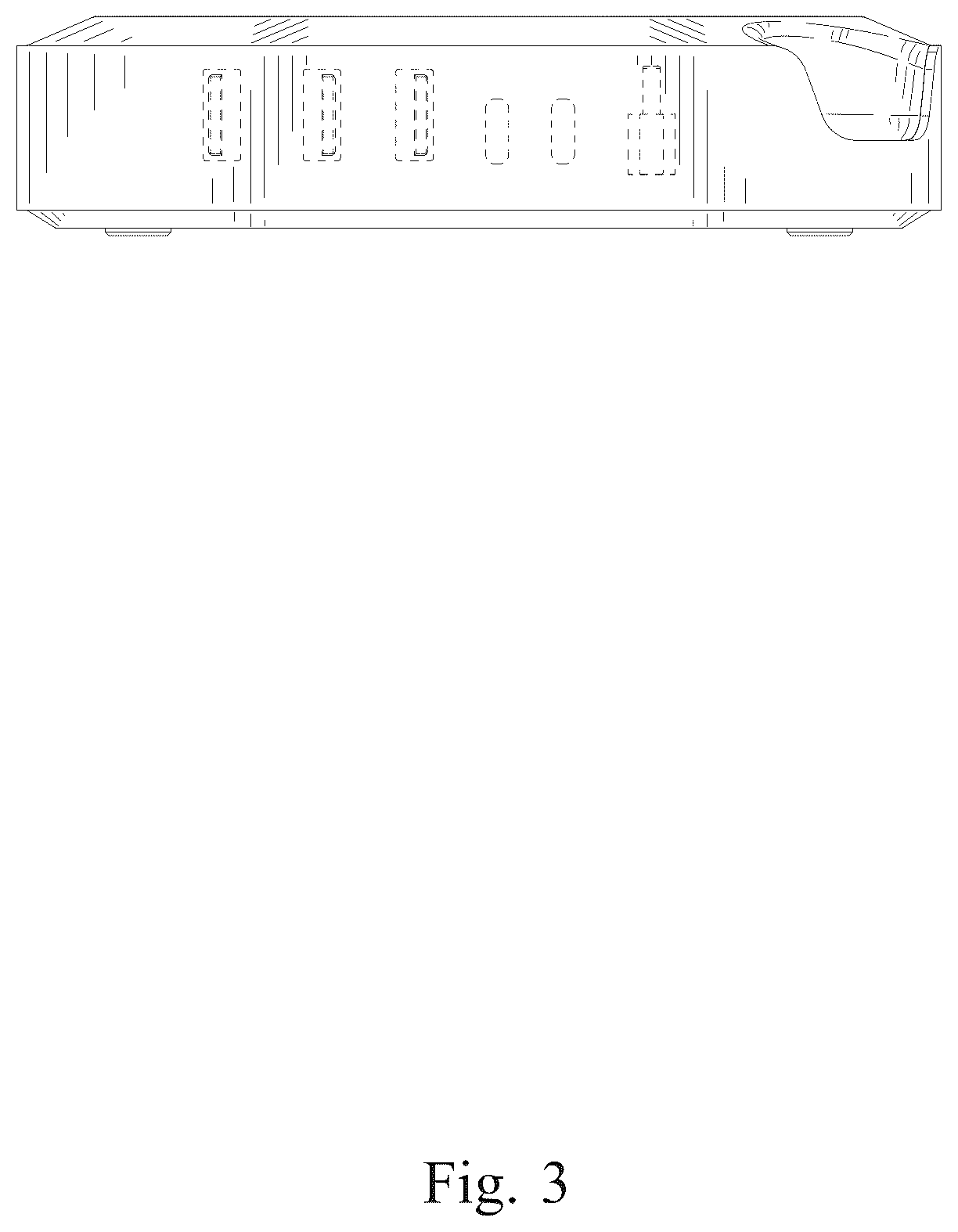 Patent USD1076921 Figure 3 – Docking station