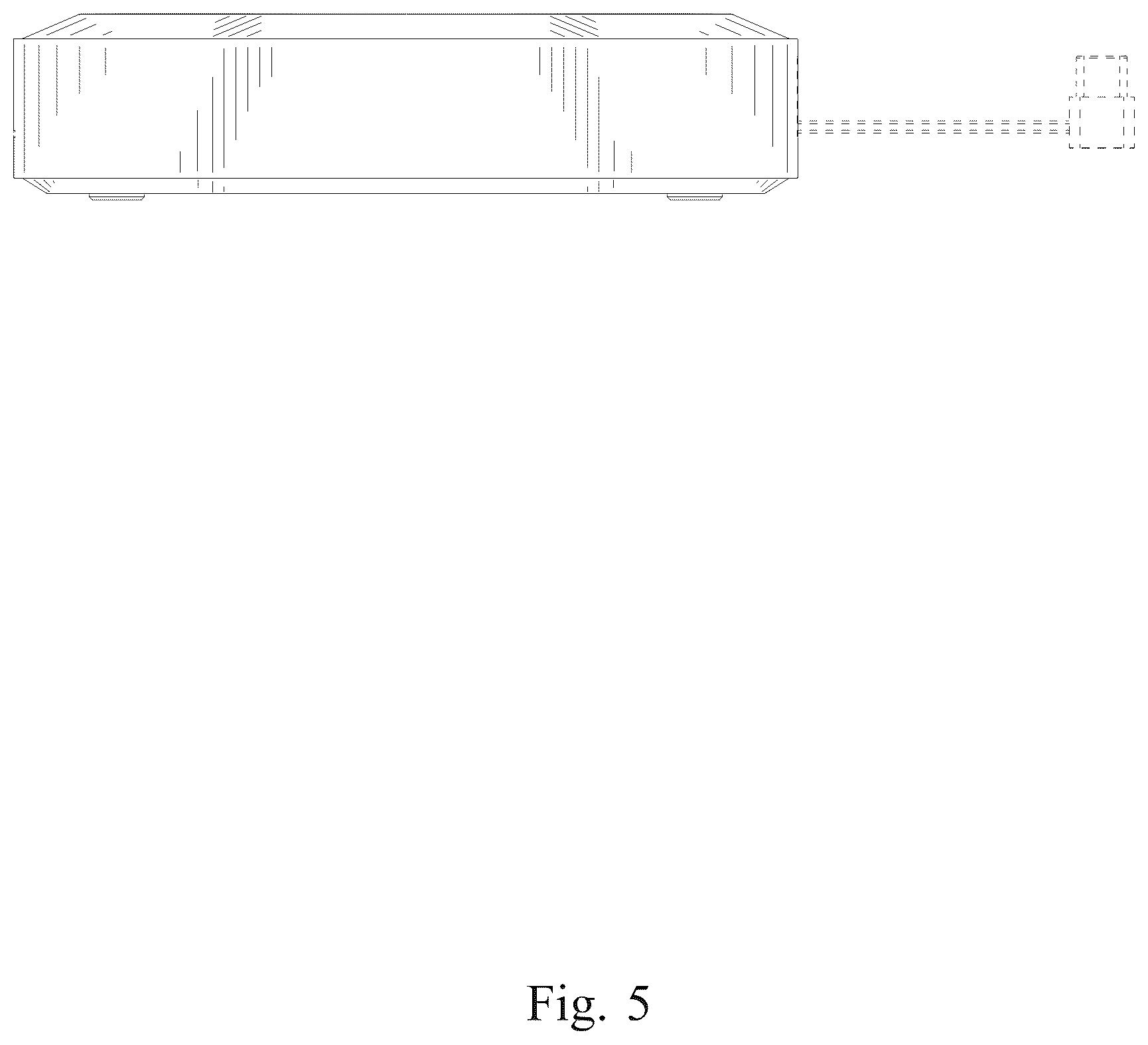 Patent USD1076921 Figure 5 – Docking station