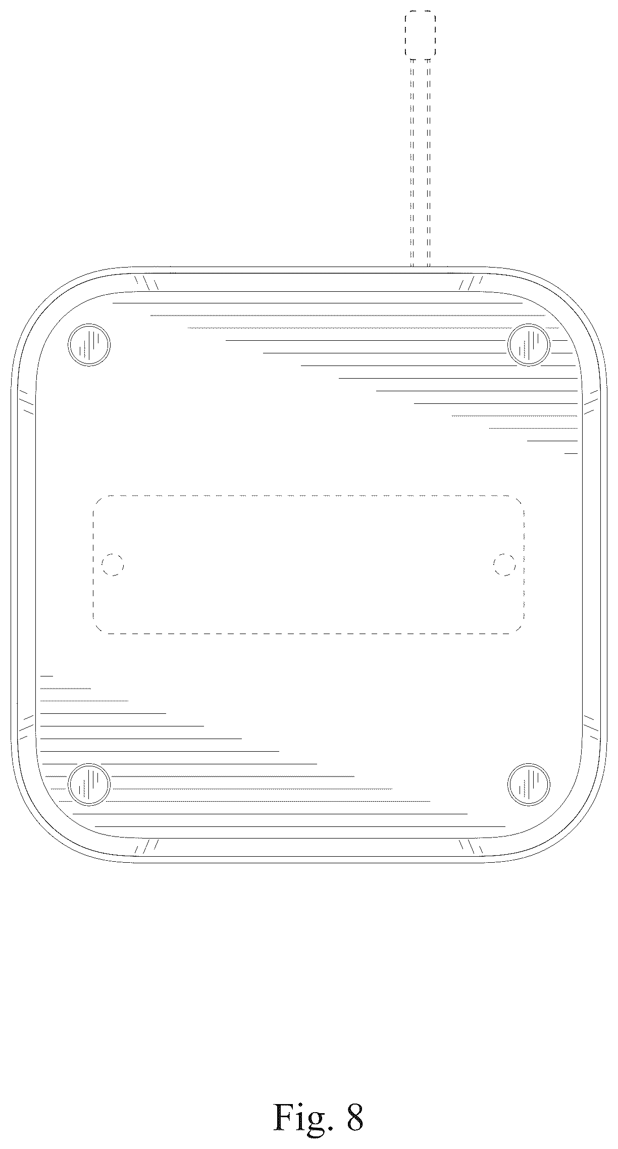 Patent USD1076921 Figure 8 – Docking station