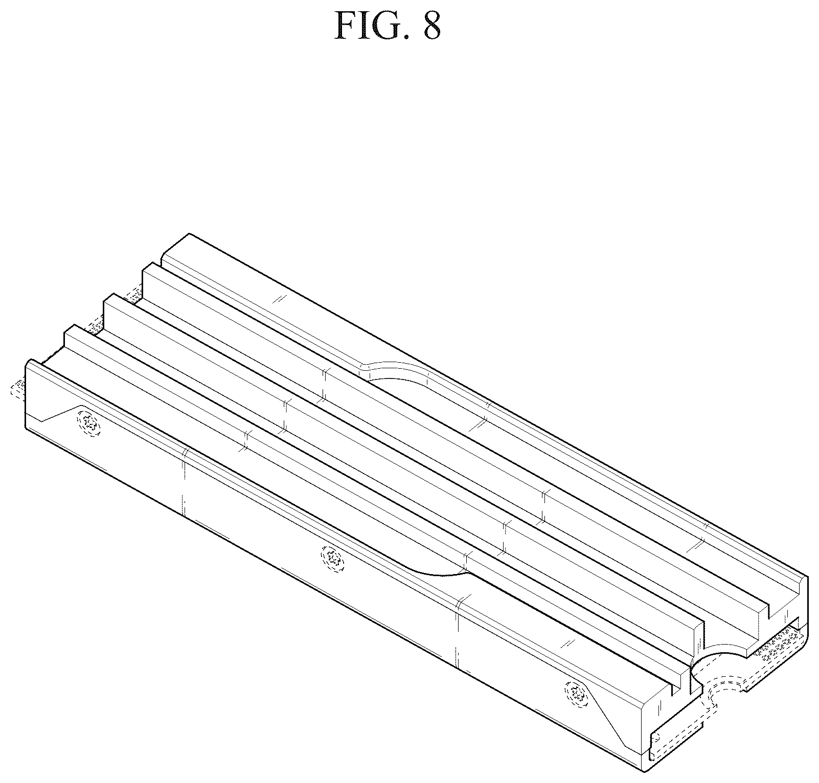 Patent USD1076923 Figure 8 – Solid state drive memory device