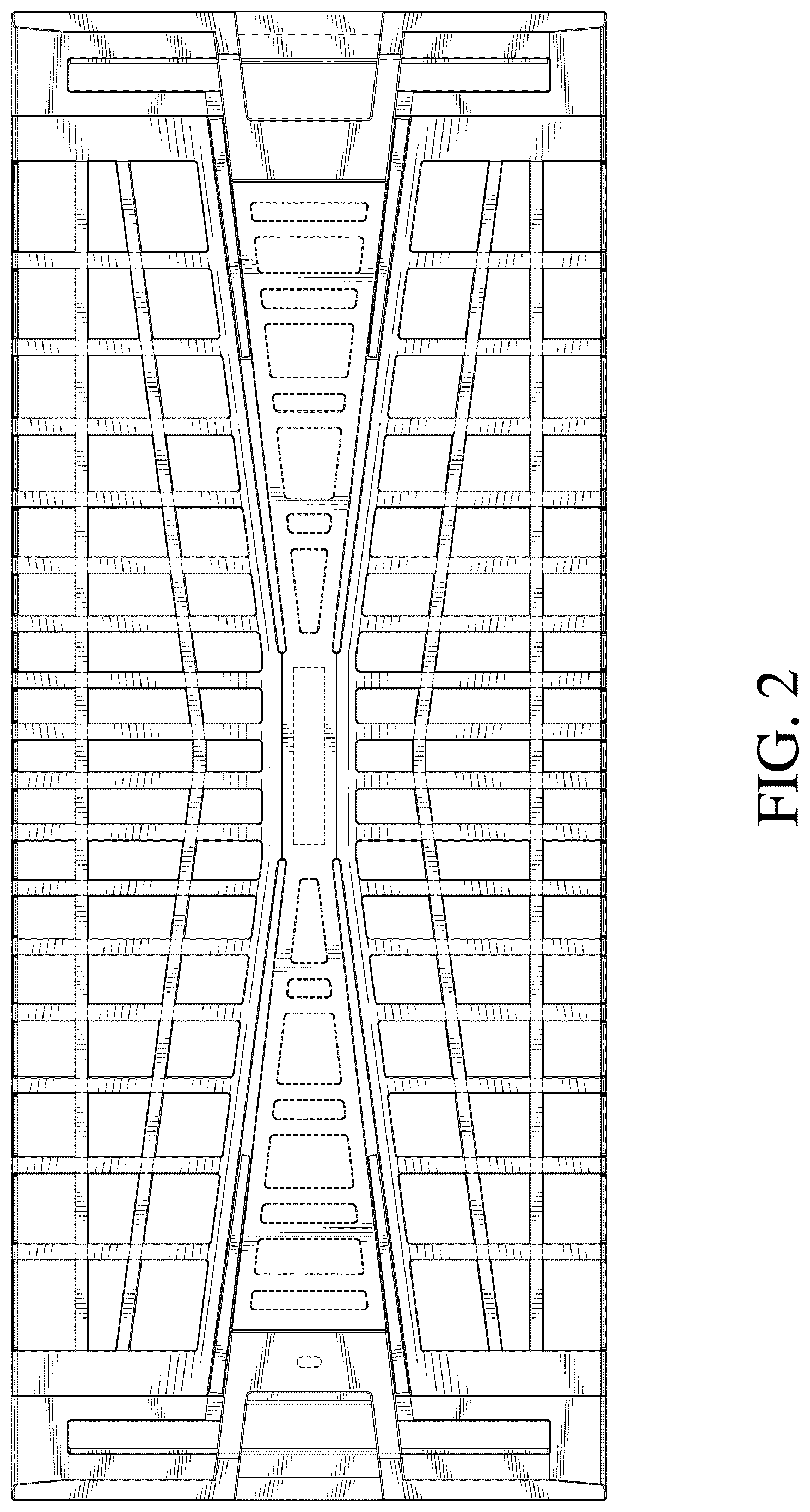 Patent USD1076924 Figure 2 – Rack server bezel