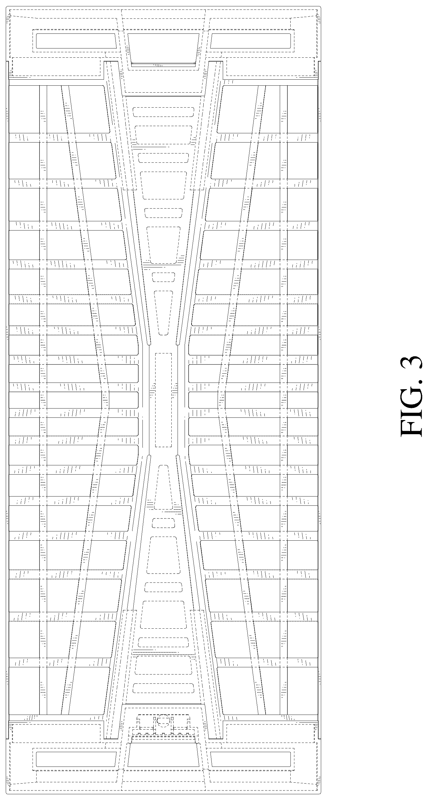 Patent USD1076924 Figure 3 – Rack server bezel