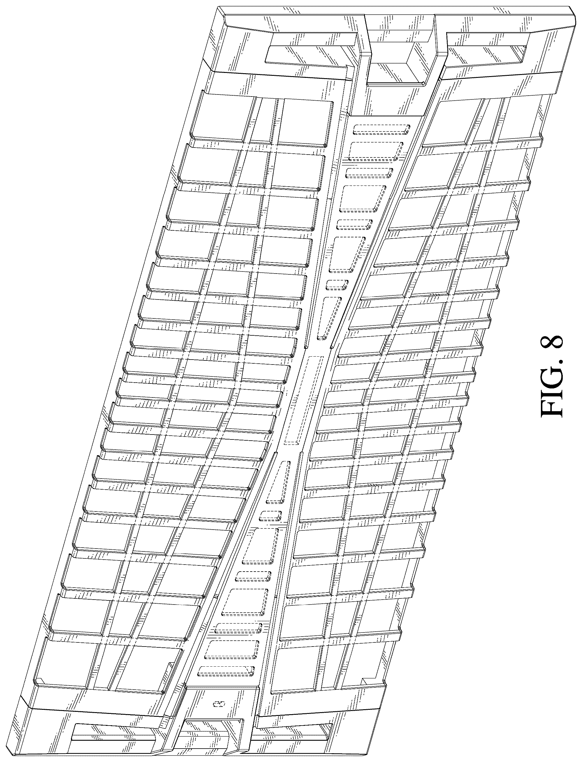Patent USD1076924 Figure 6 – Rack server bezel