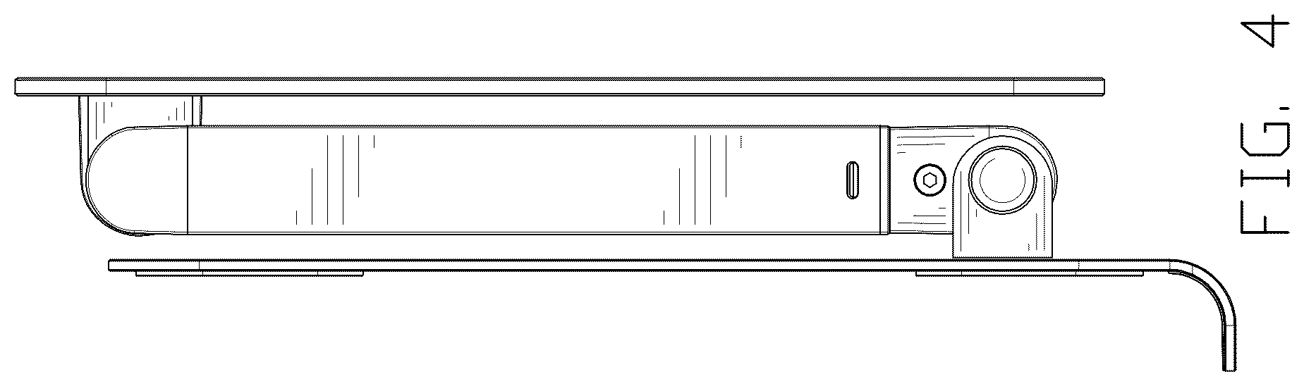 Patent USD1076925 Figure 4 – Laptop stand