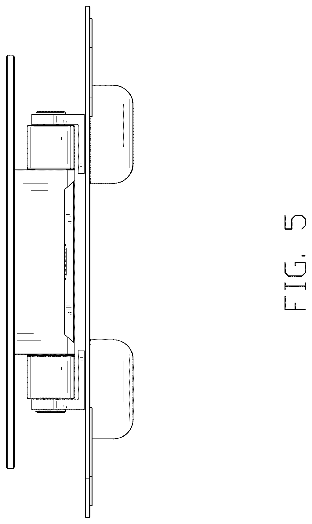 Patent USD1076925 Figure 5 – Laptop stand