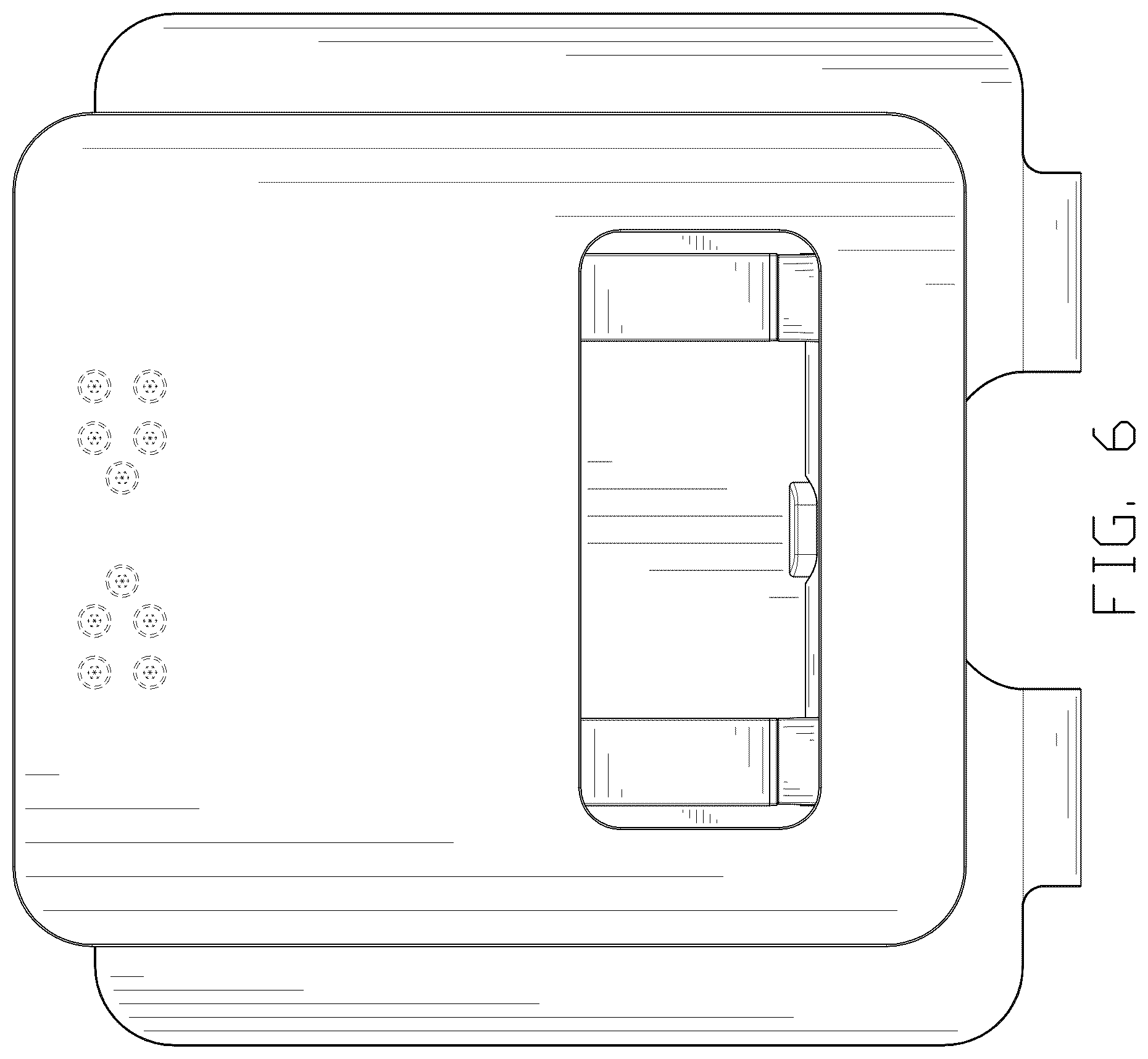 Patent USD1076925 Figure 6 – Laptop stand