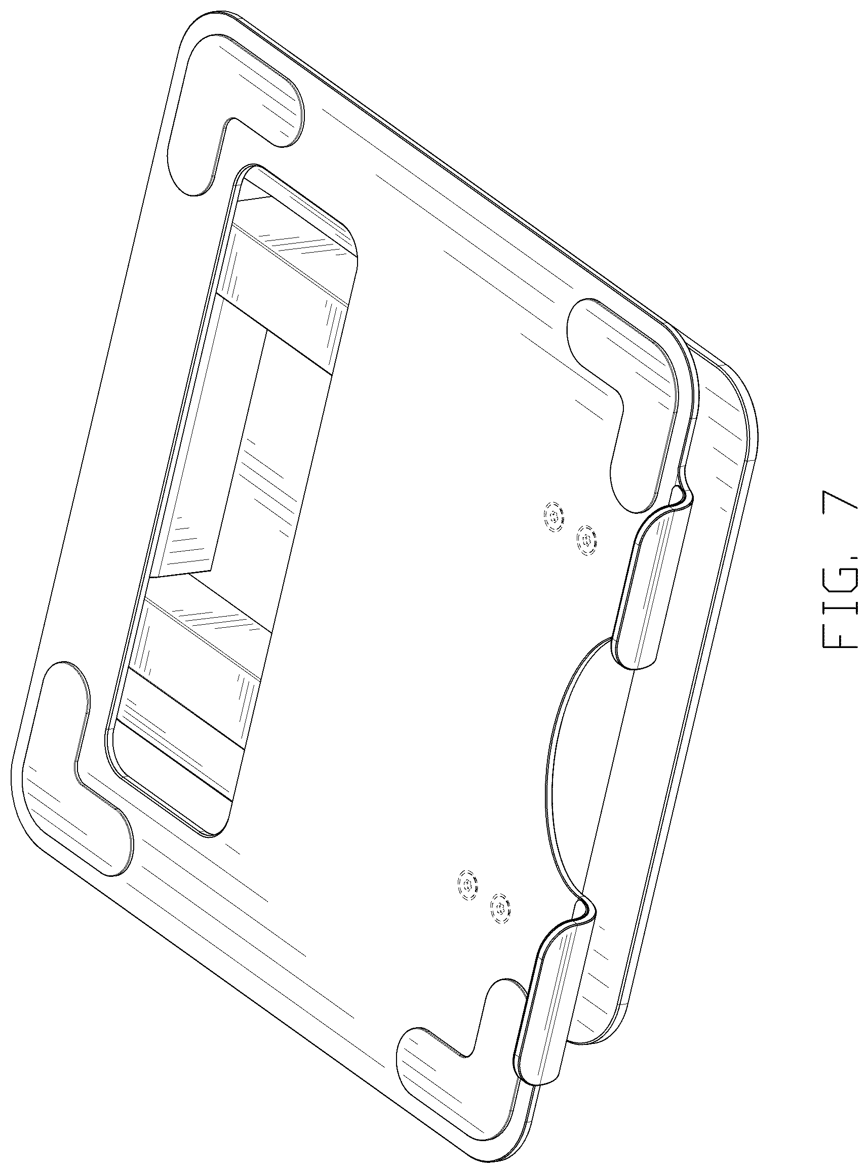 Patent USD1076925 Figure 7 – Laptop stand